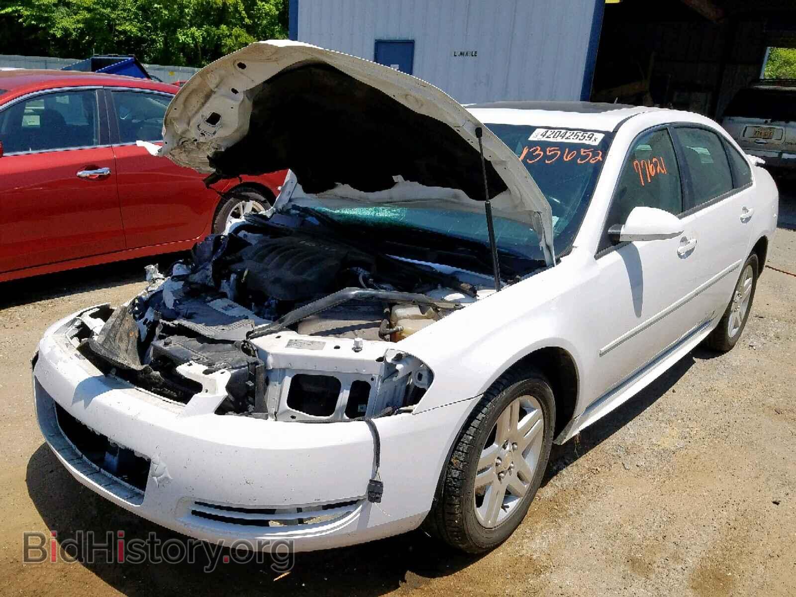 2014 CHEVROLET IMPALA - VIN: 2G1WB5E32E1135652 - Фото 2