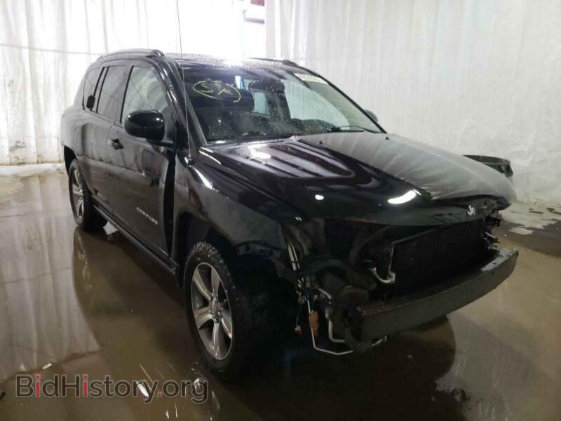 2017 Jeep COMPASS Compass LA (VIN 1C4NJDEB0HD109471) — photo 1 of 10, Copart, damage: front end