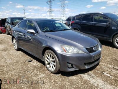2012 Lexus IS IS 250, gray — VIN JTHCF5C25C5056124, Copart