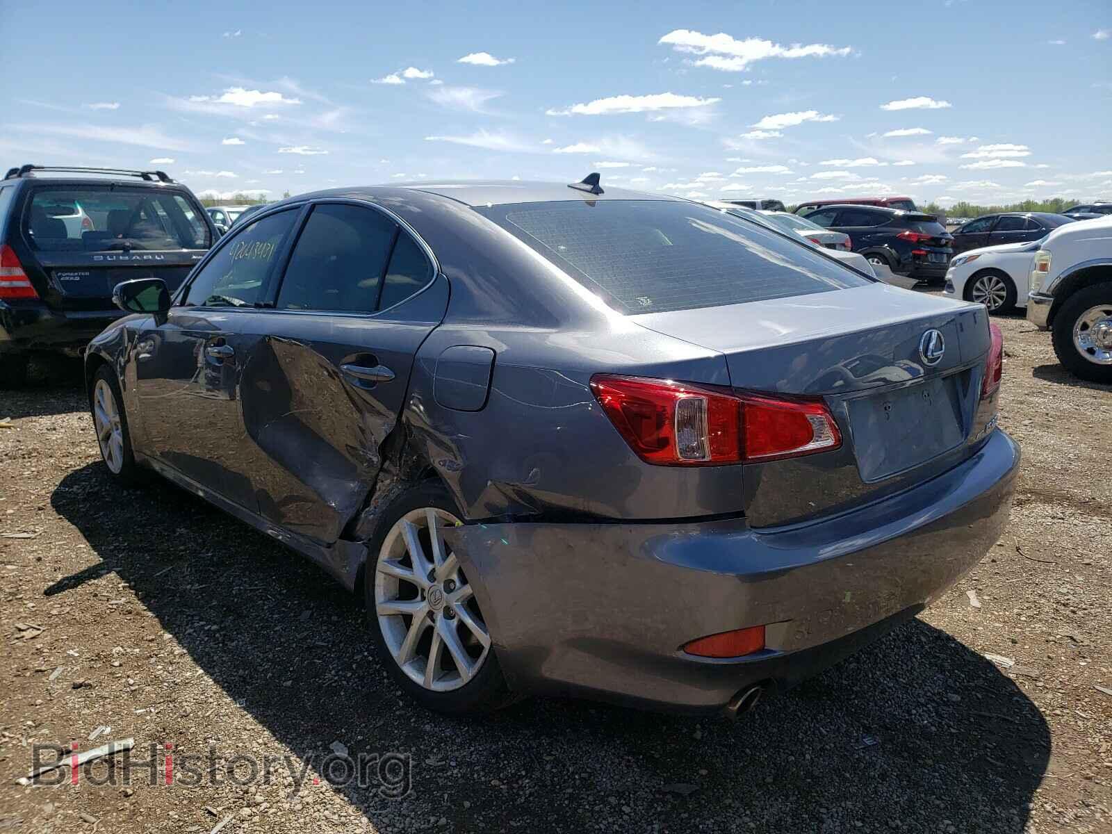 2012 LEXUS IS - VIN: JTHCF5C25C5056124 - Фото 3