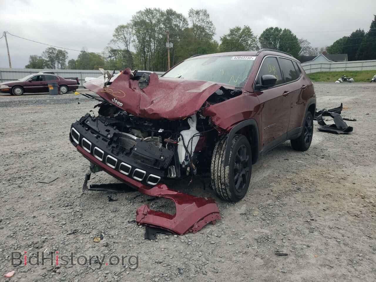 2022 JEEP COMPASS - VIN: 3C4NJDFB9NT127889 - Фото 2