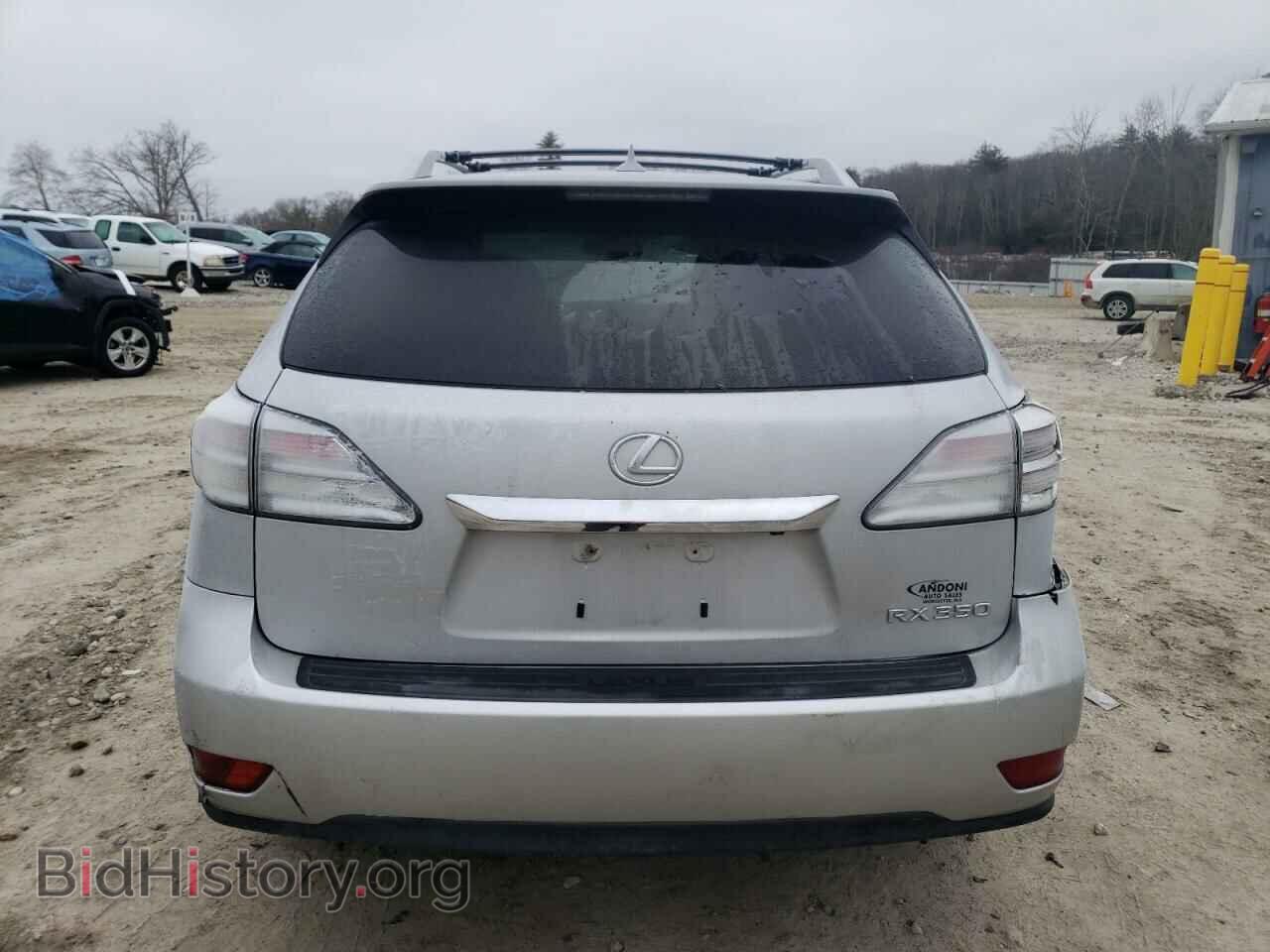 2011 LEXUS RX350 - VIN: 2T2BK1BA0BC096280 - Фото 6