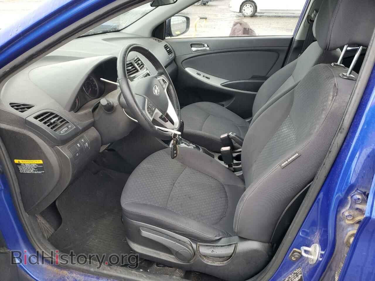 2012 HYUNDAI ACCENT - VIN: KMHCU5AE1CU045093 - Фото 7