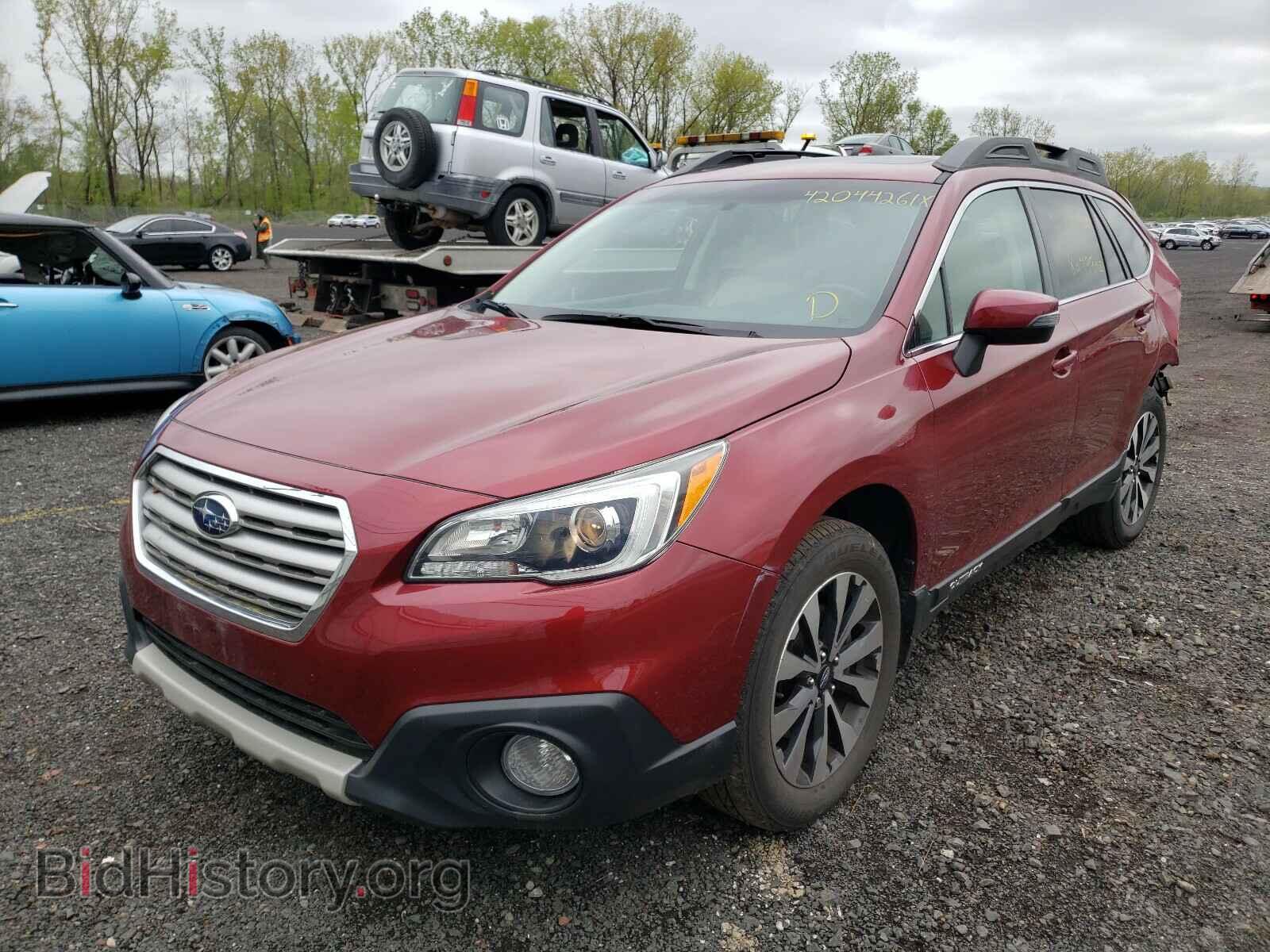 2015 SUBARU OUTBACK - VIN: 4S4BSALC8F3216311 - Фото 2