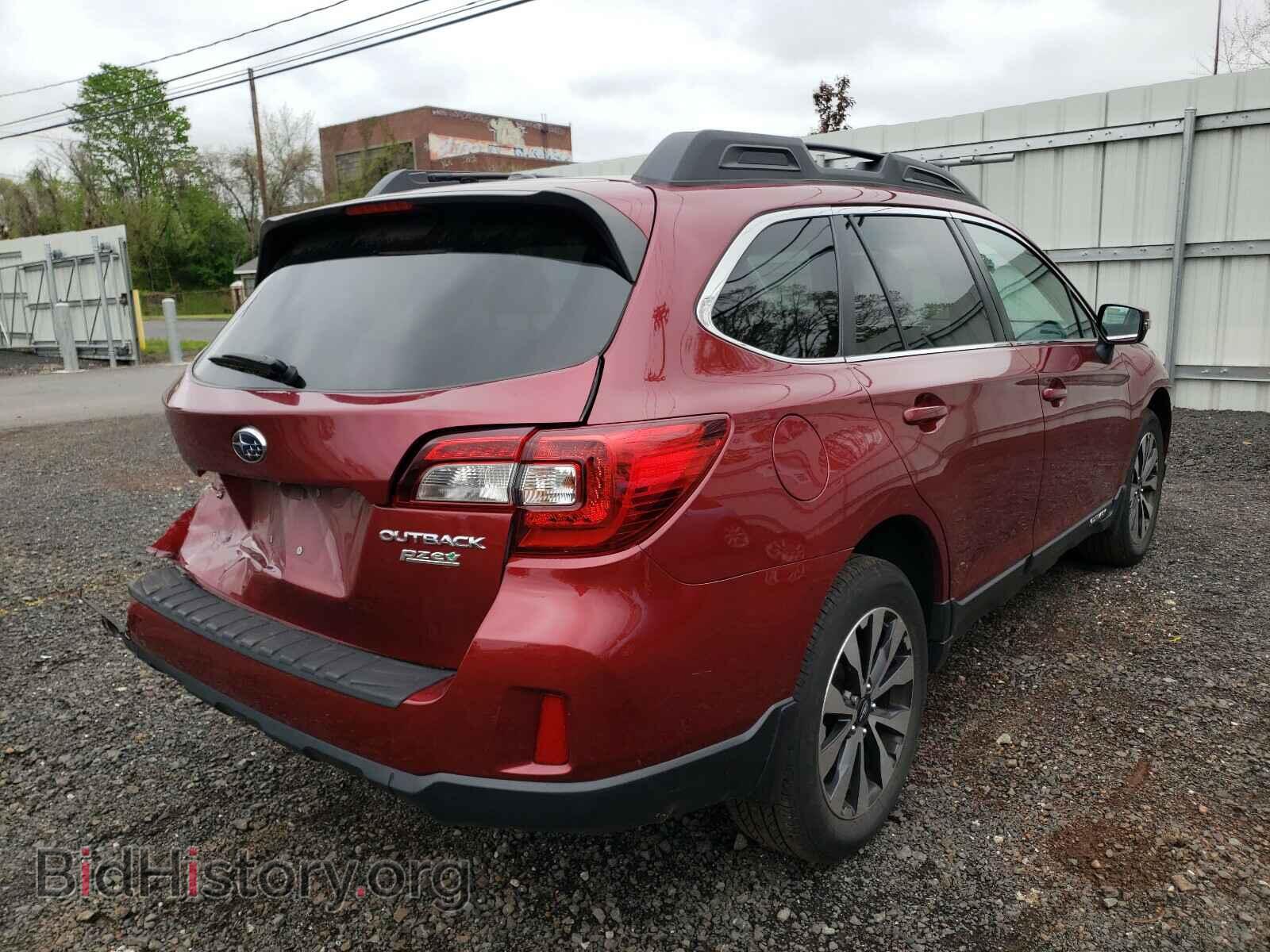 2015 SUBARU OUTBACK - VIN: 4S4BSALC8F3216311 - Фото 4