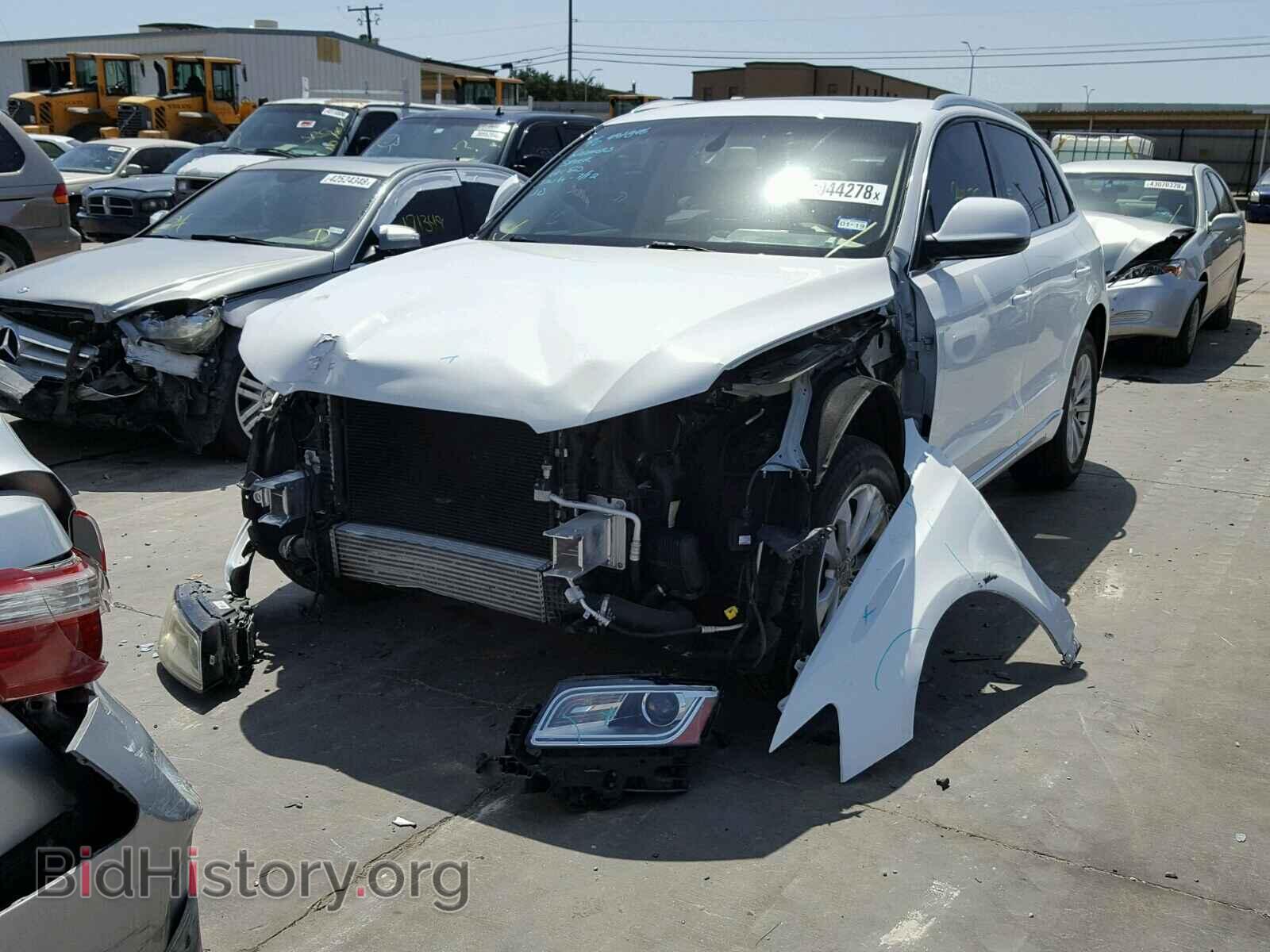 2014 AUDI Q5 - VIN: WA1CFAFP0EA042430 - Фото 2