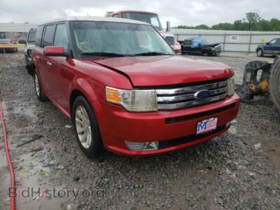 2010 Ford FLEX Flex SEL, red — VIN 2FMGK5CC4ABA98960, Copart