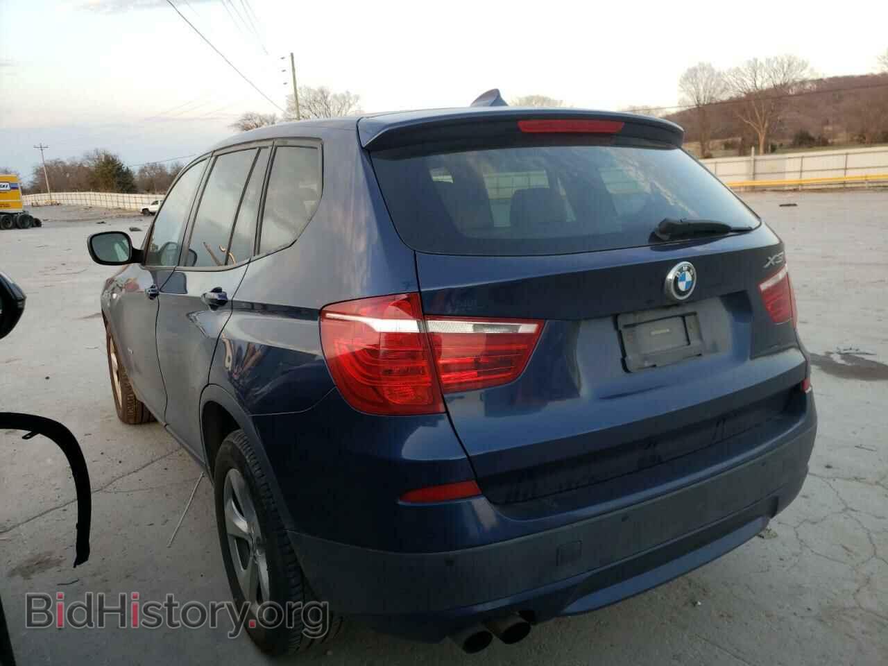 2011 BMW X3 - VIN: 5UXWX5C51BL715976 - Фото 2