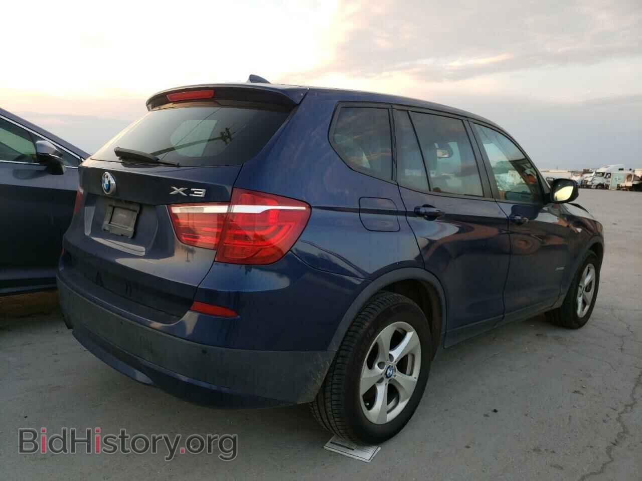 2011 BMW X3 - VIN: 5UXWX5C51BL715976 - Фото 3