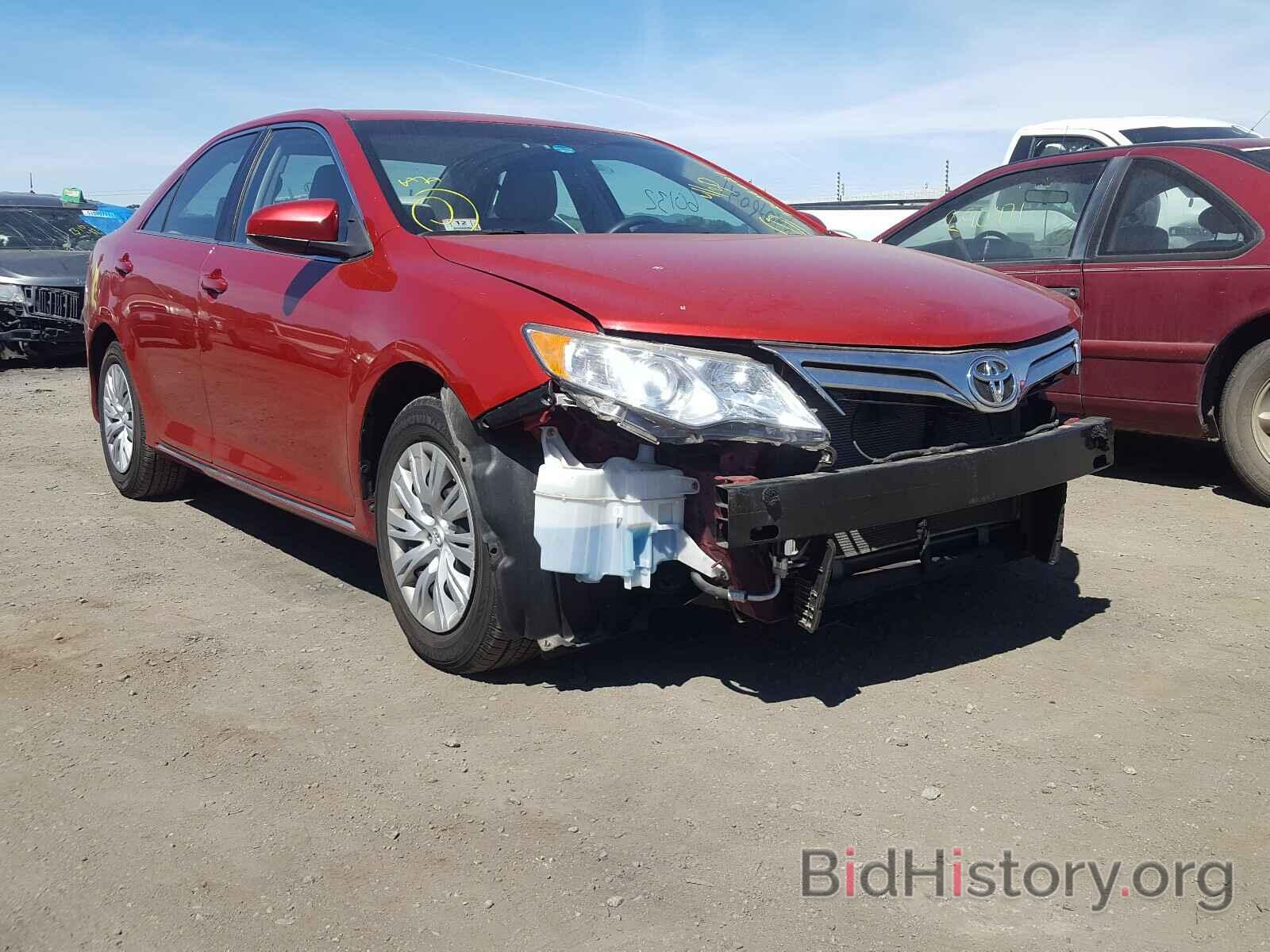 Photo 4T4BF1FK7CR166018 - TOYOTA CAMRY 2012