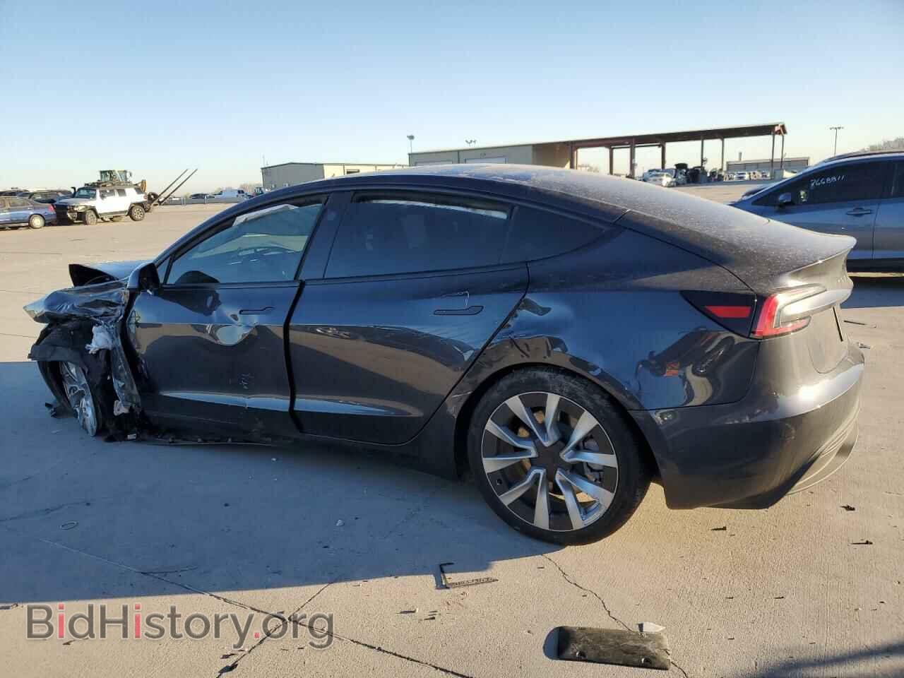 2024 TESLA MODEL 3 - VIN: 5YJ3E1EA3RF767376 - Photo 2
