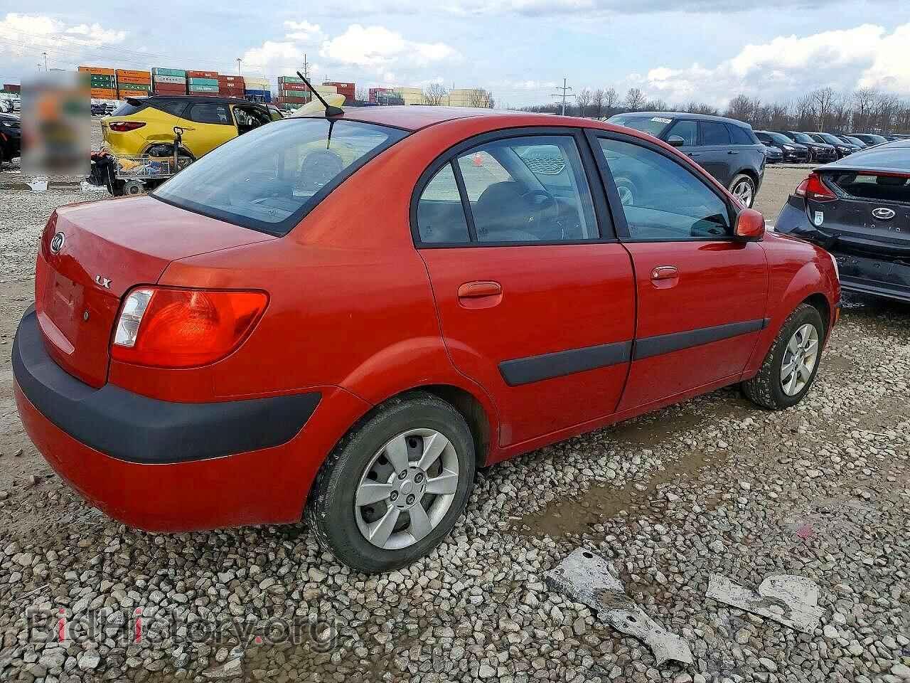 2007 KIA RIO - VIN: KNADE123876206848 - Фото 3