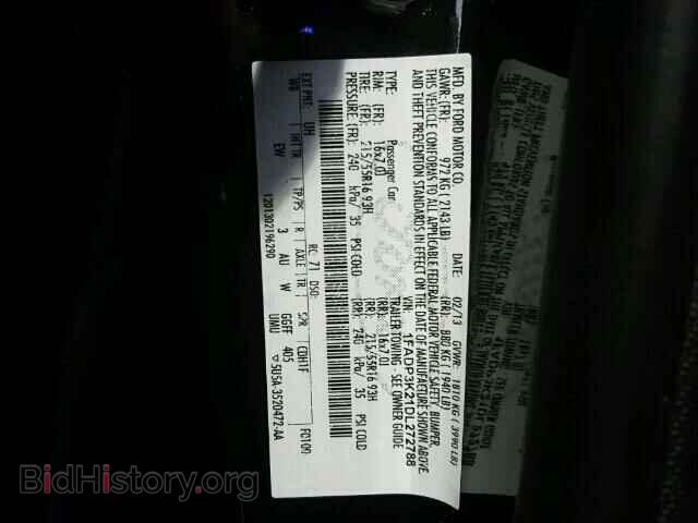 2013 FORD FOCUS - VIN: 1FADP3K21DL272788 - Photo 10