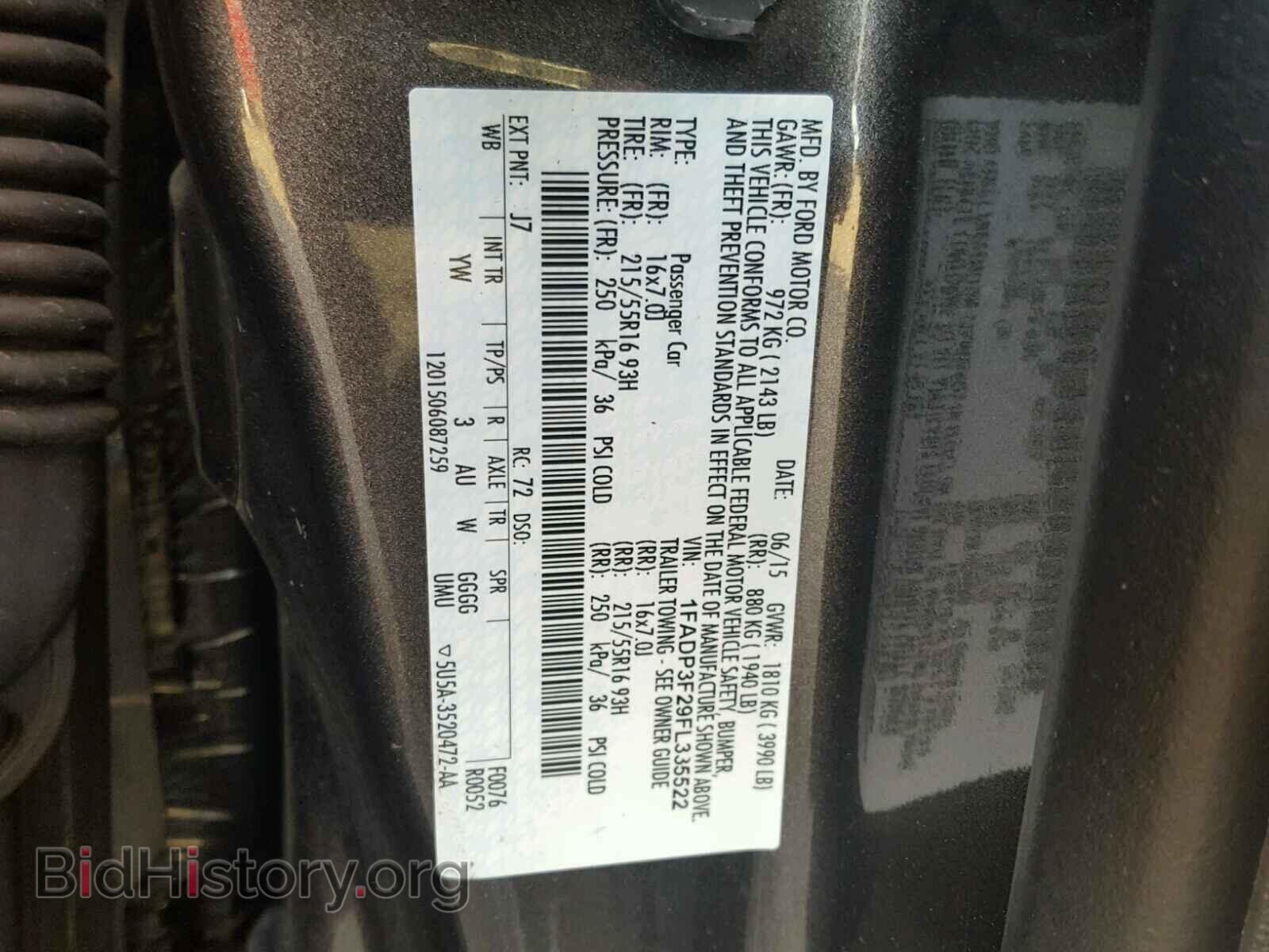 2015 FORD FOCUS - VIN: 1FADP3F29FL335522 - Photo 10