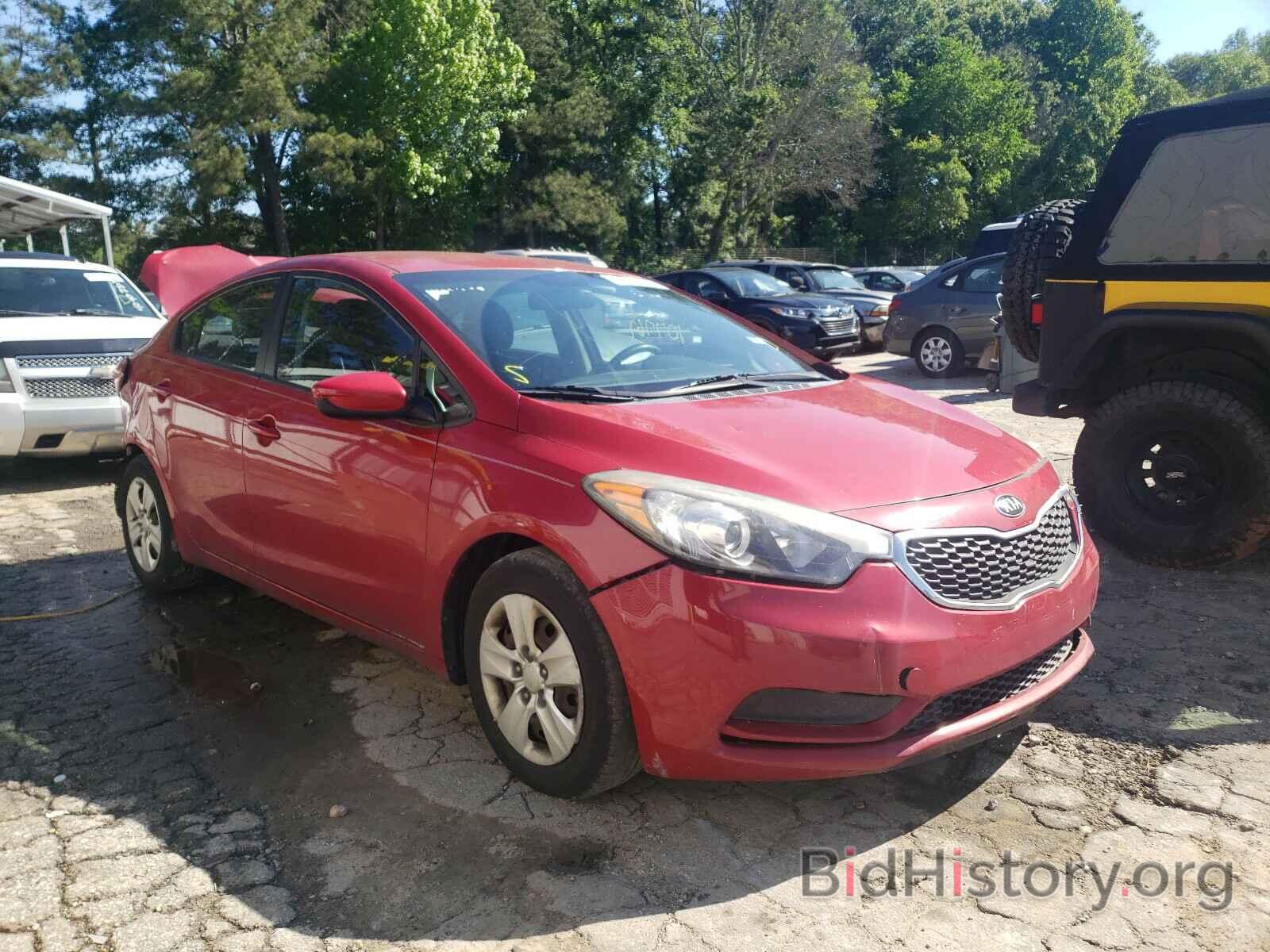 Photo KNAFK4A66G5467514 - KIA FORTE 2016