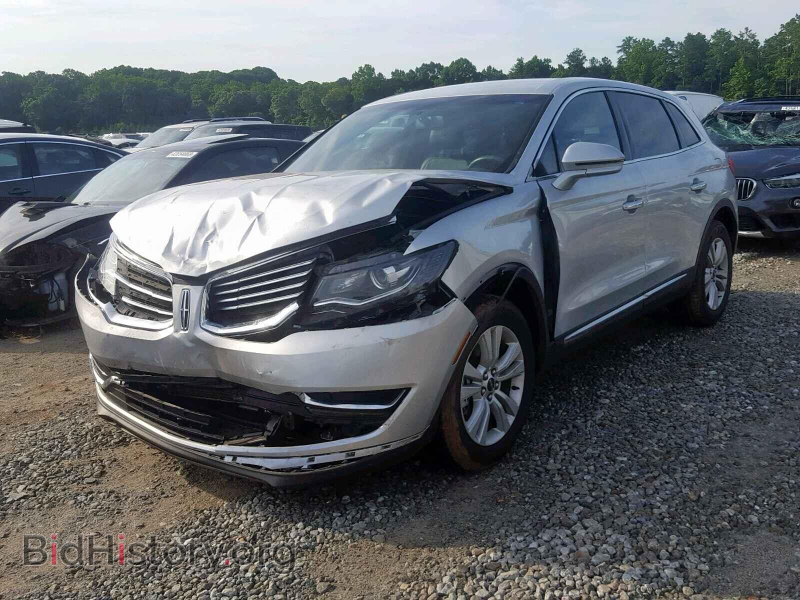 2017 LINCOLN MKX SELECT - VIN: 2LMPJ6KR7HBL40833 - Фото 2