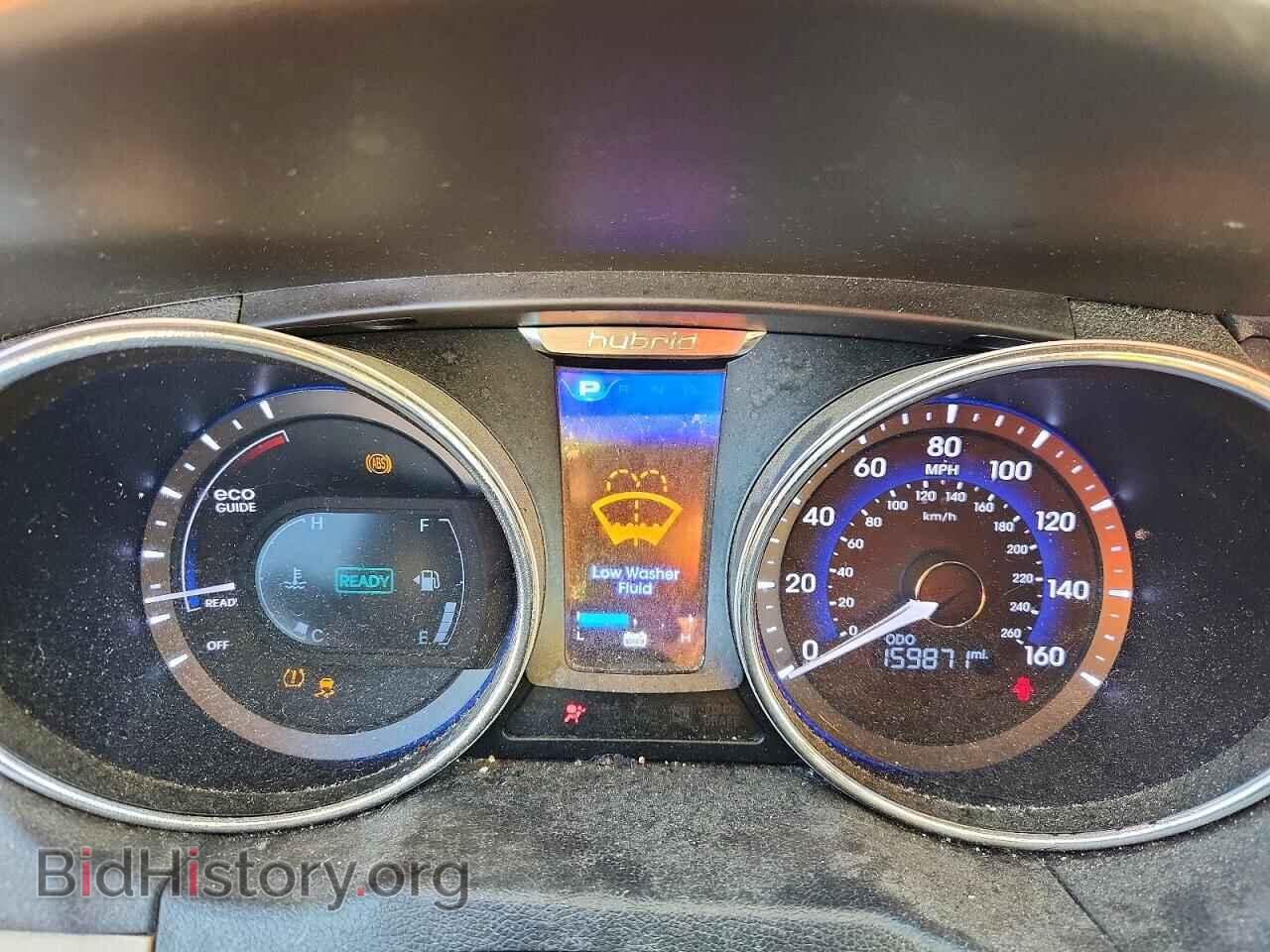 2012 HYUNDAI SONATA - VIN: KMHEC4A46CA054497 - Фото 9