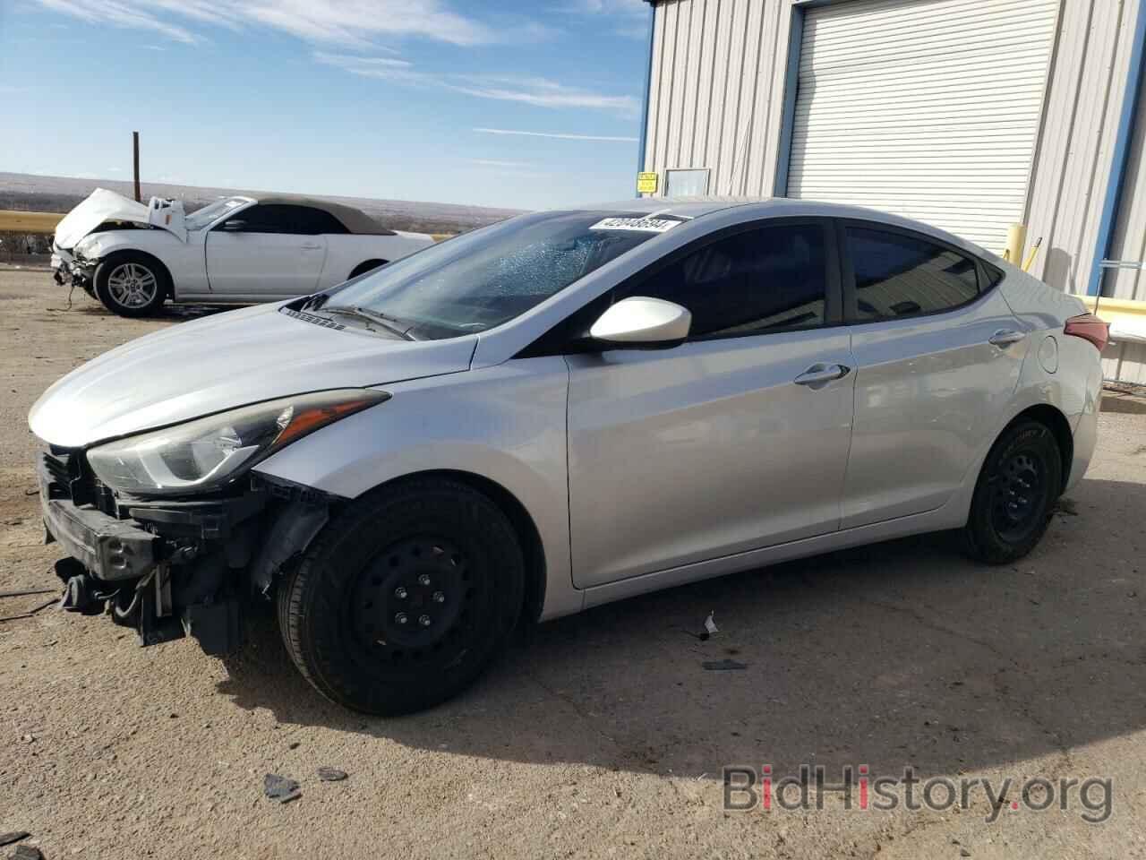 Photo 5NPDH4AE7GH707069 - HYUNDAI ELANTRA 2016