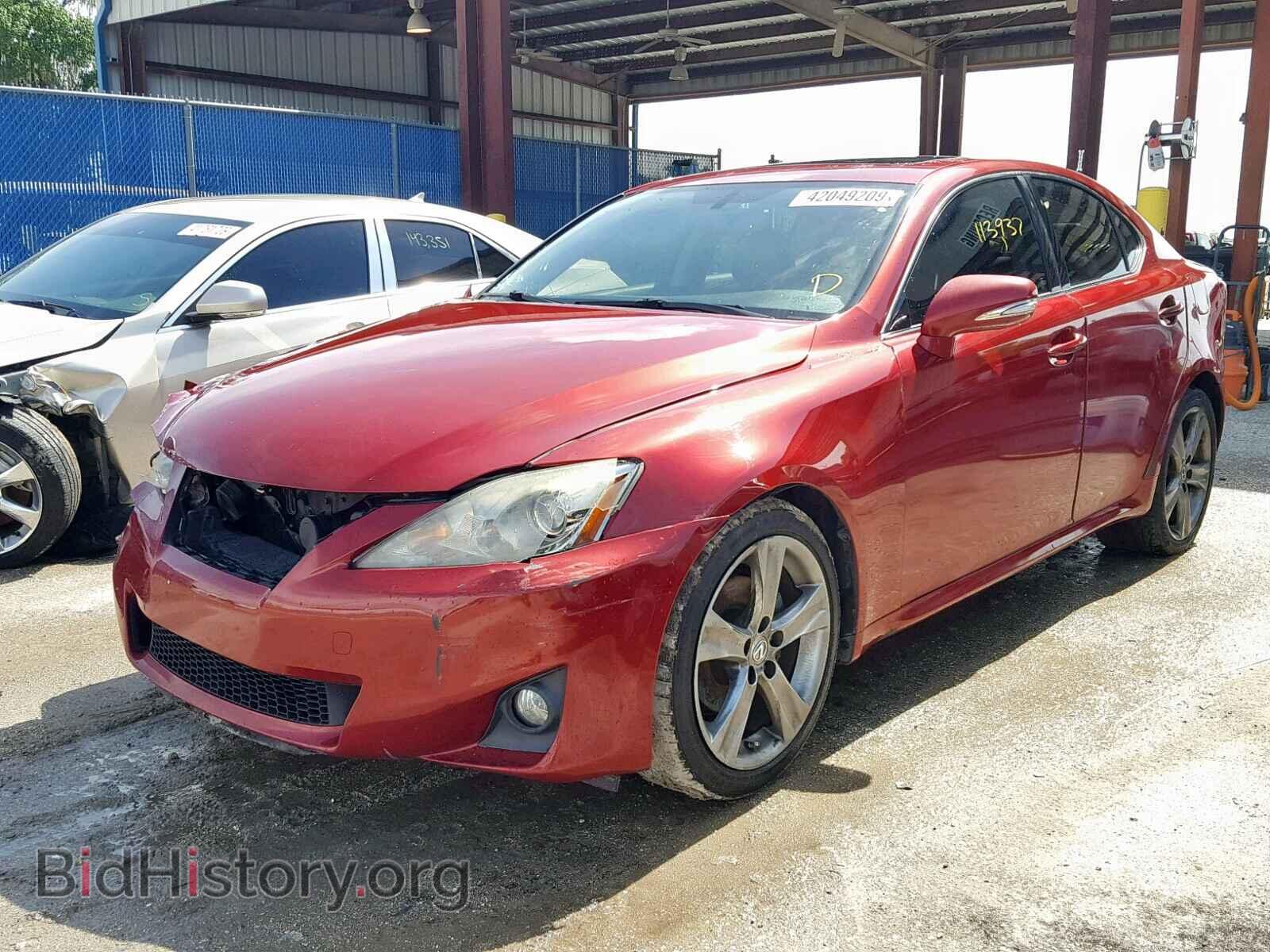 2011 LEXUS IS 250 - VIN: JTHBF5C28B5153098 - Фото 2