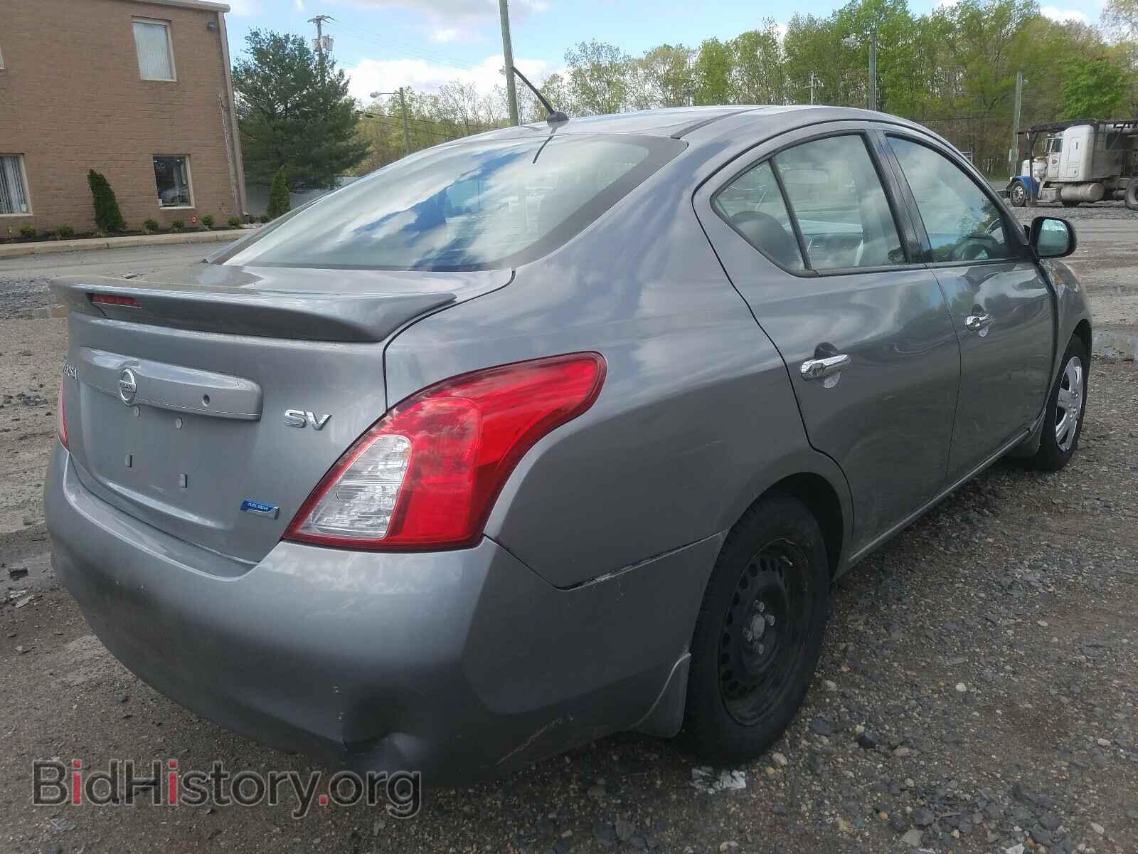 2014 NISSAN VERSA - VIN: 3N1CN7AP2EK454112 - Фото 4