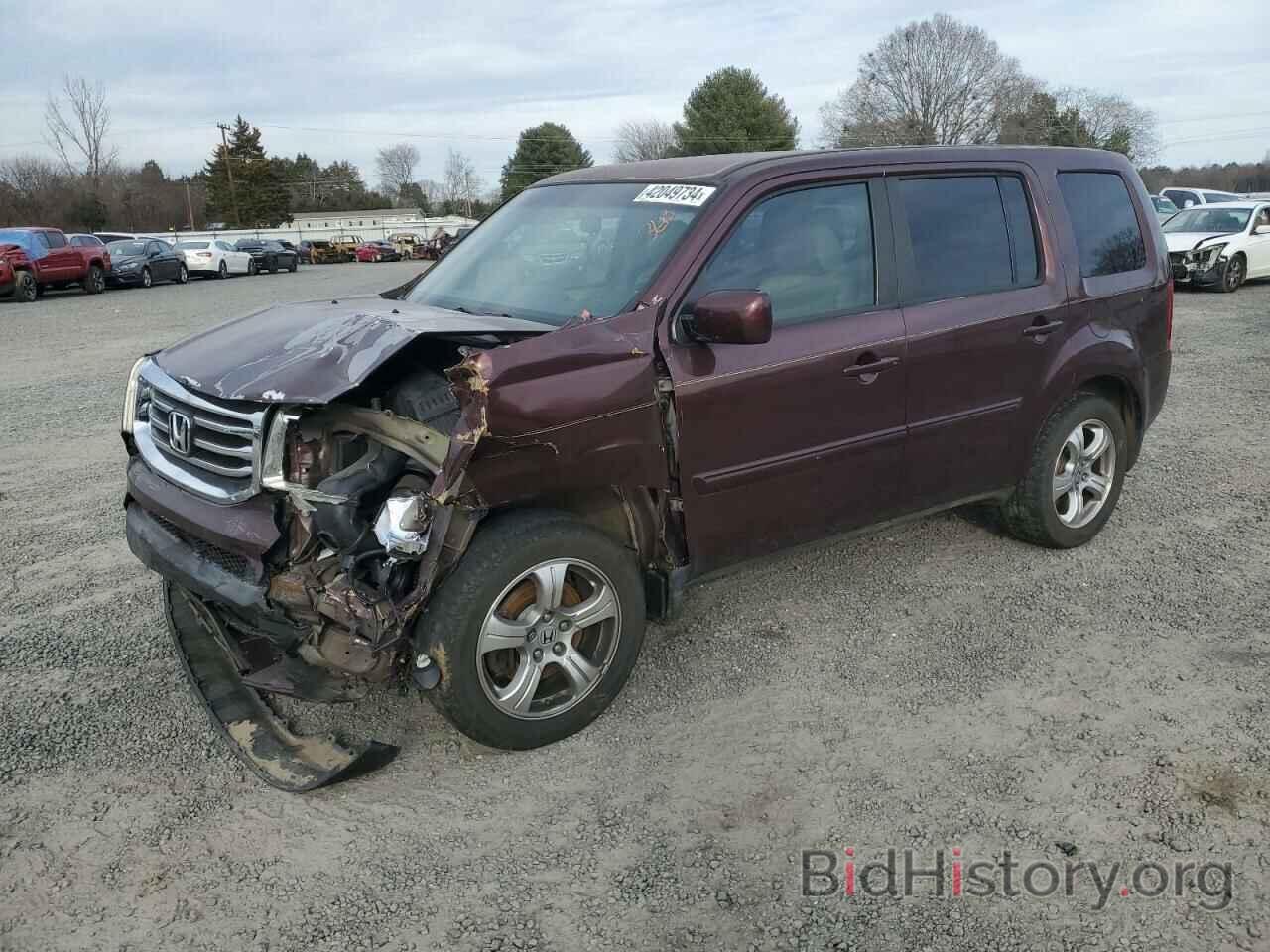 Фотография 5FNYF3H49CB012017 - HONDA PILOT 2012