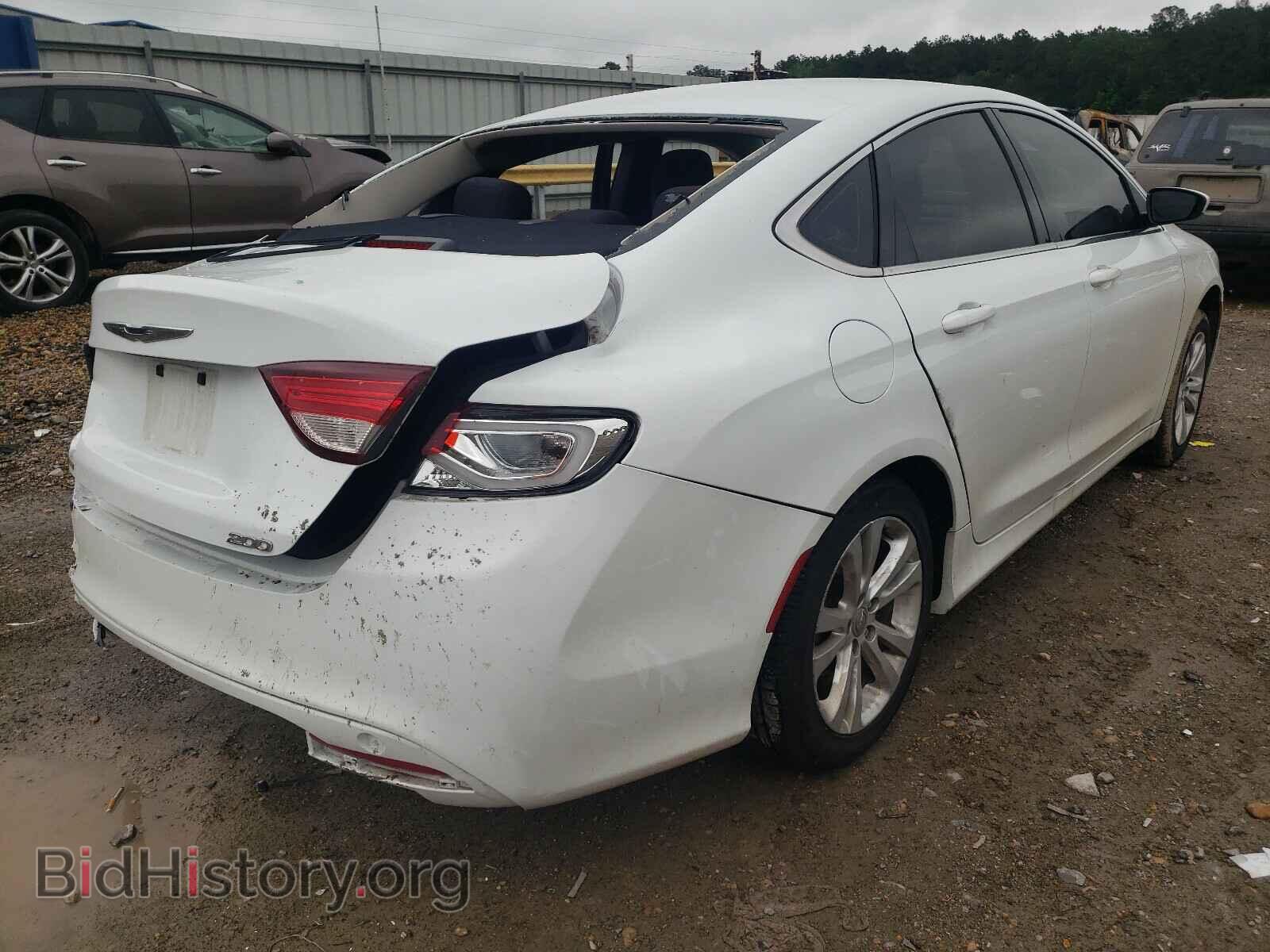 2015 CHRYSLER 200 - VIN: 1C3CCCAB5FN714079 - Фото 4