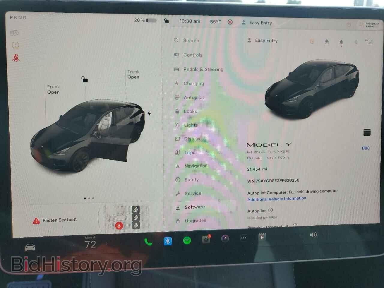 2023 TESLA MODEL Y - VIN: 7SAYGDEE2PF620258 - Фото 9