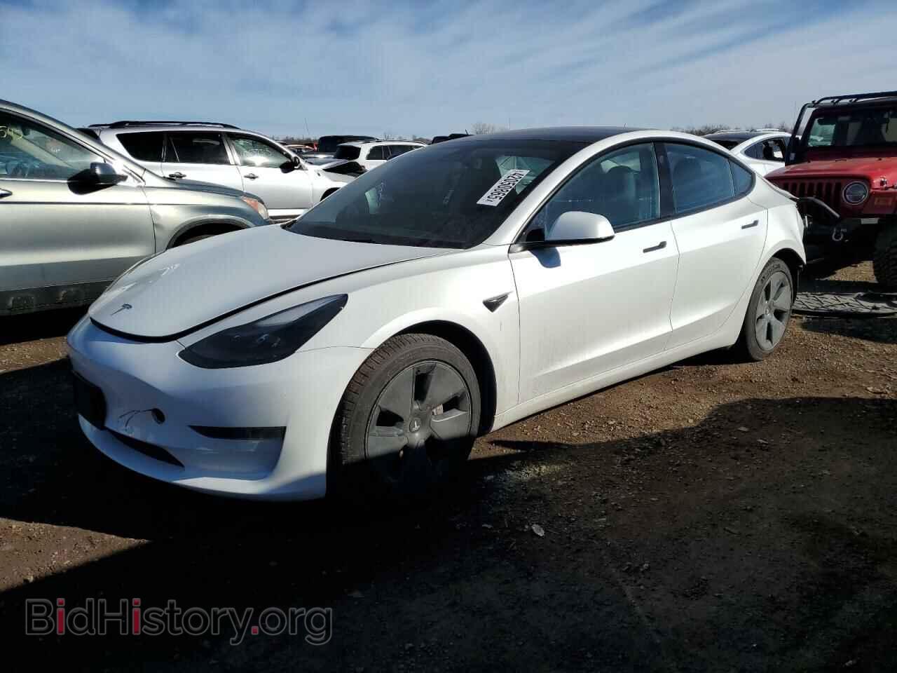 Фотография 5YJ3E1EA3NF154863 - TESLA MODEL 3 2022