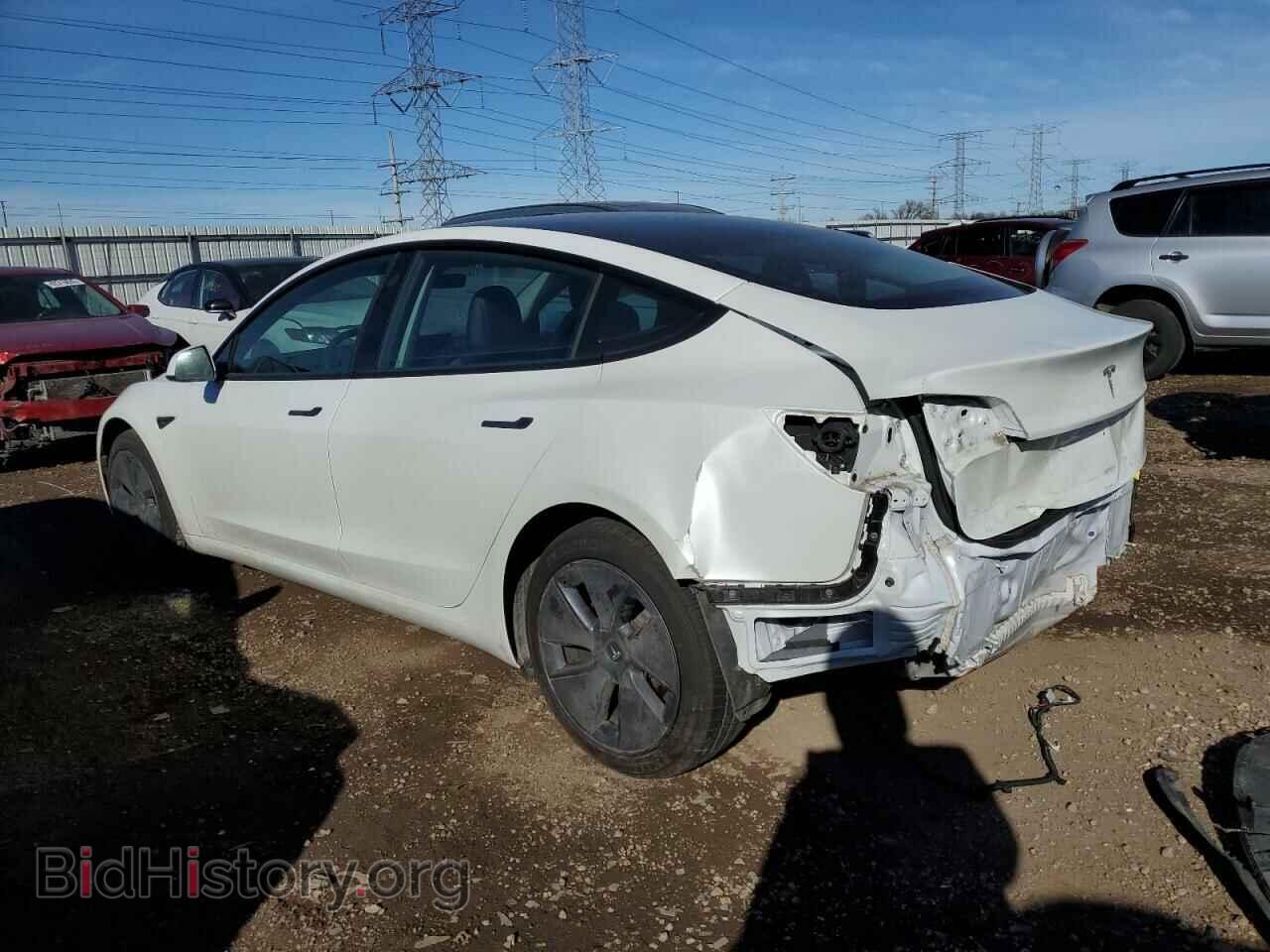 2022 TESLA MODEL 3 - VIN: 5YJ3E1EA3NF154863 - Фото 2