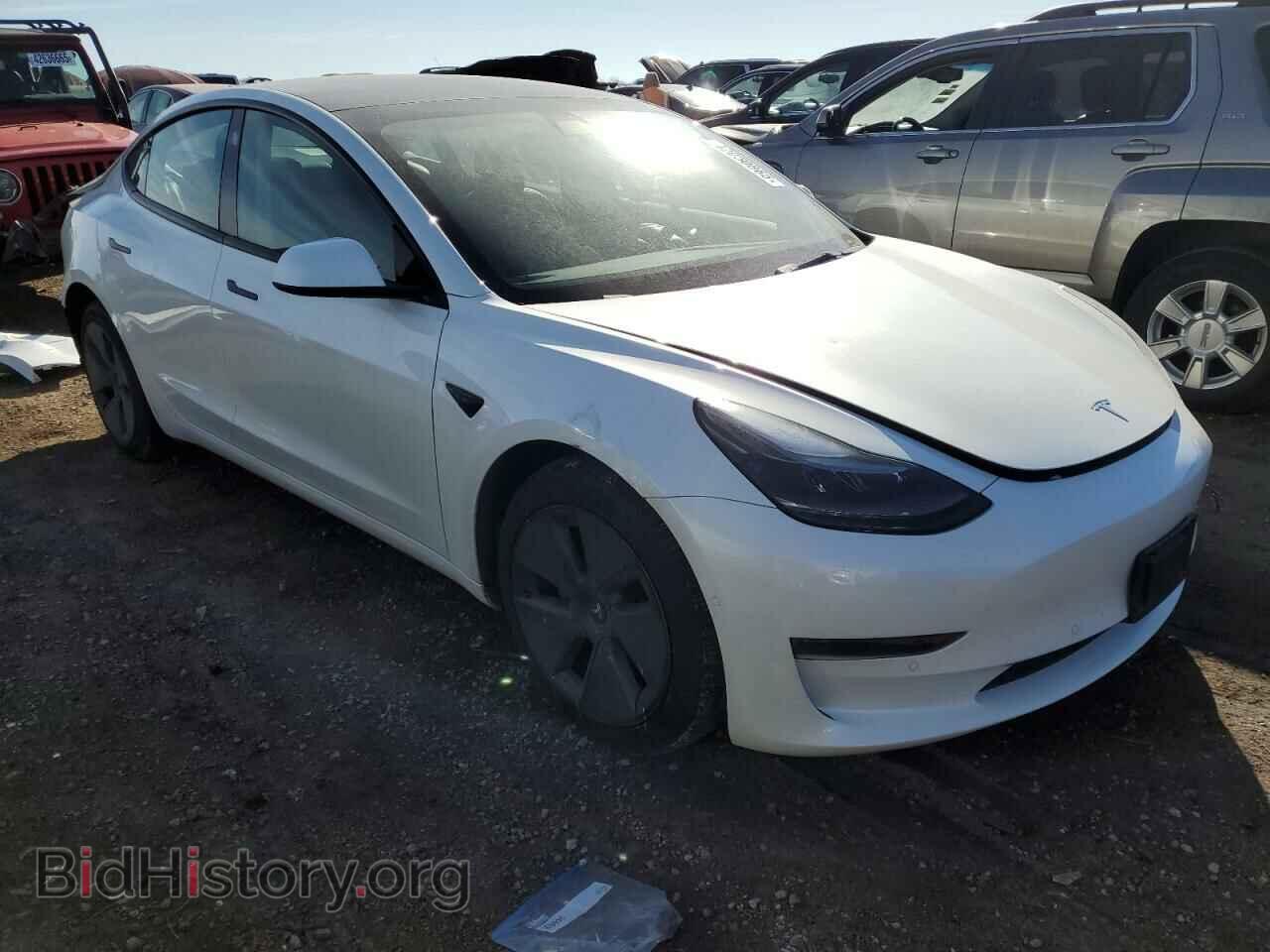 2022 TESLA MODEL 3 - VIN: 5YJ3E1EA3NF154863 - Фото 4