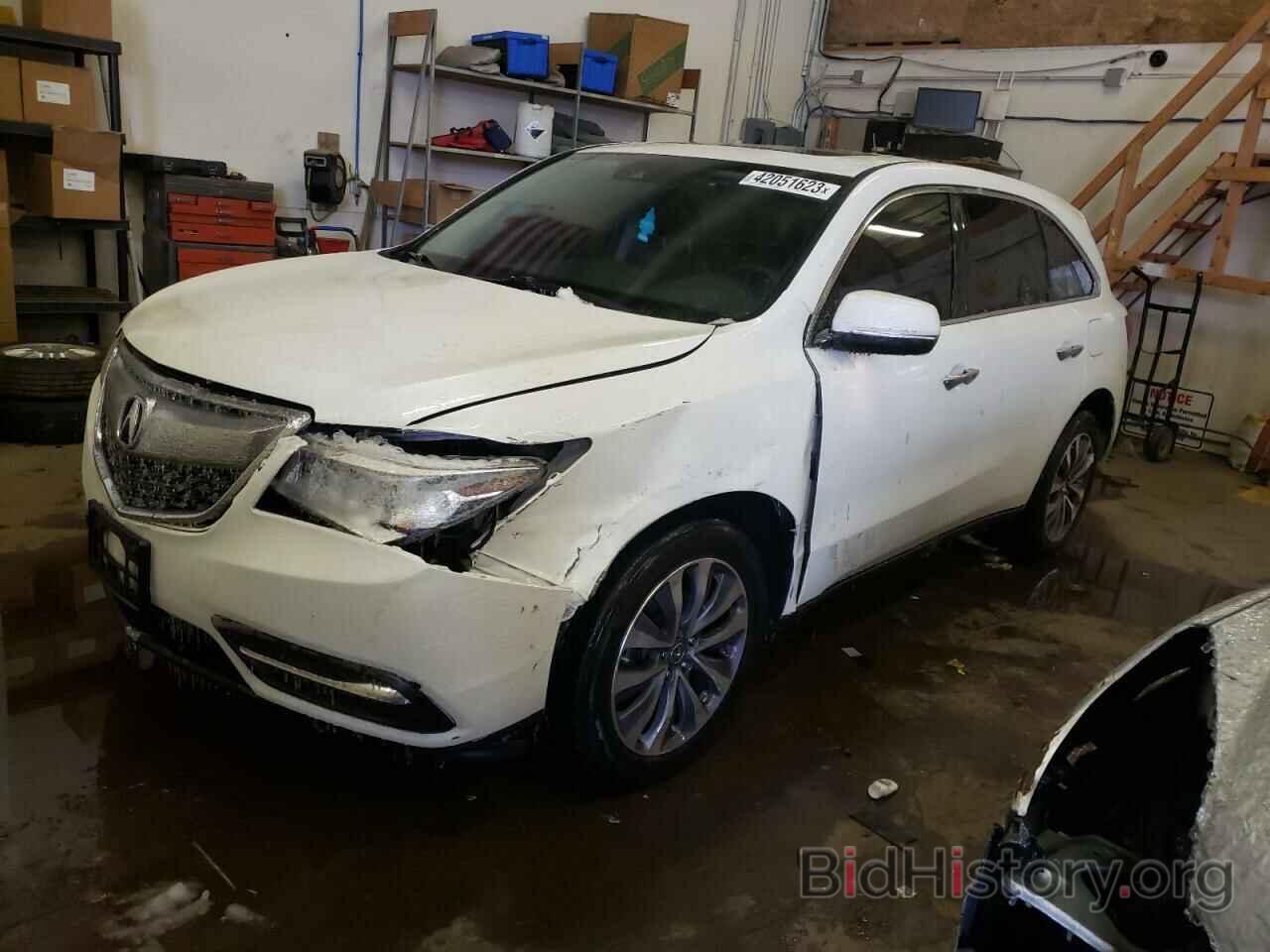 Фотография 5FRYD4H48GB022215 - ACURA MDX 2016