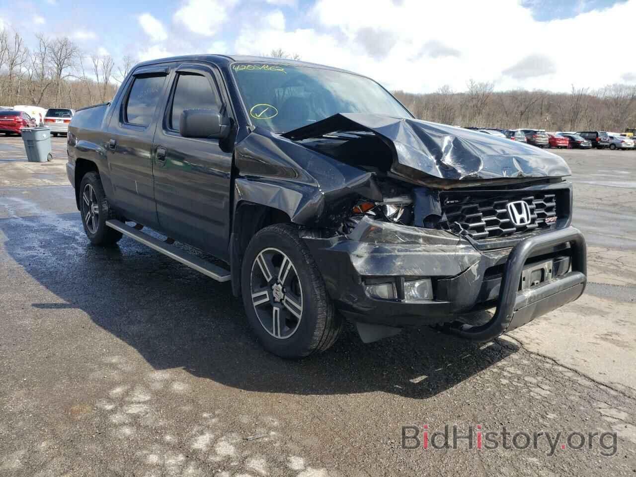 Photo 5FPYK1F73EB001392 - HONDA RIDGELINE 2014