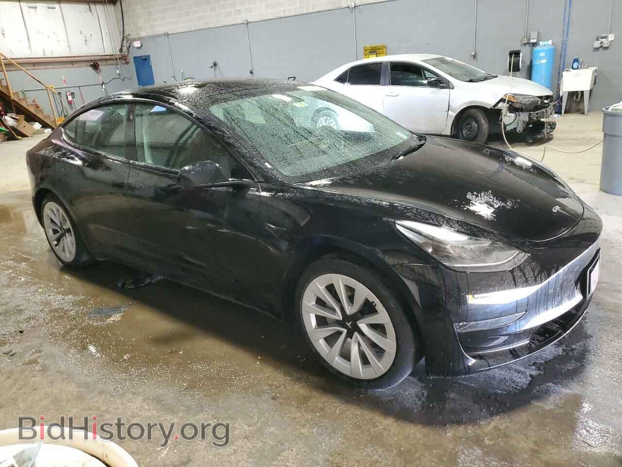 2022 TESLA MODEL 3 - VIN: 5YJ3E1EA9NF287837 - Фото 4
