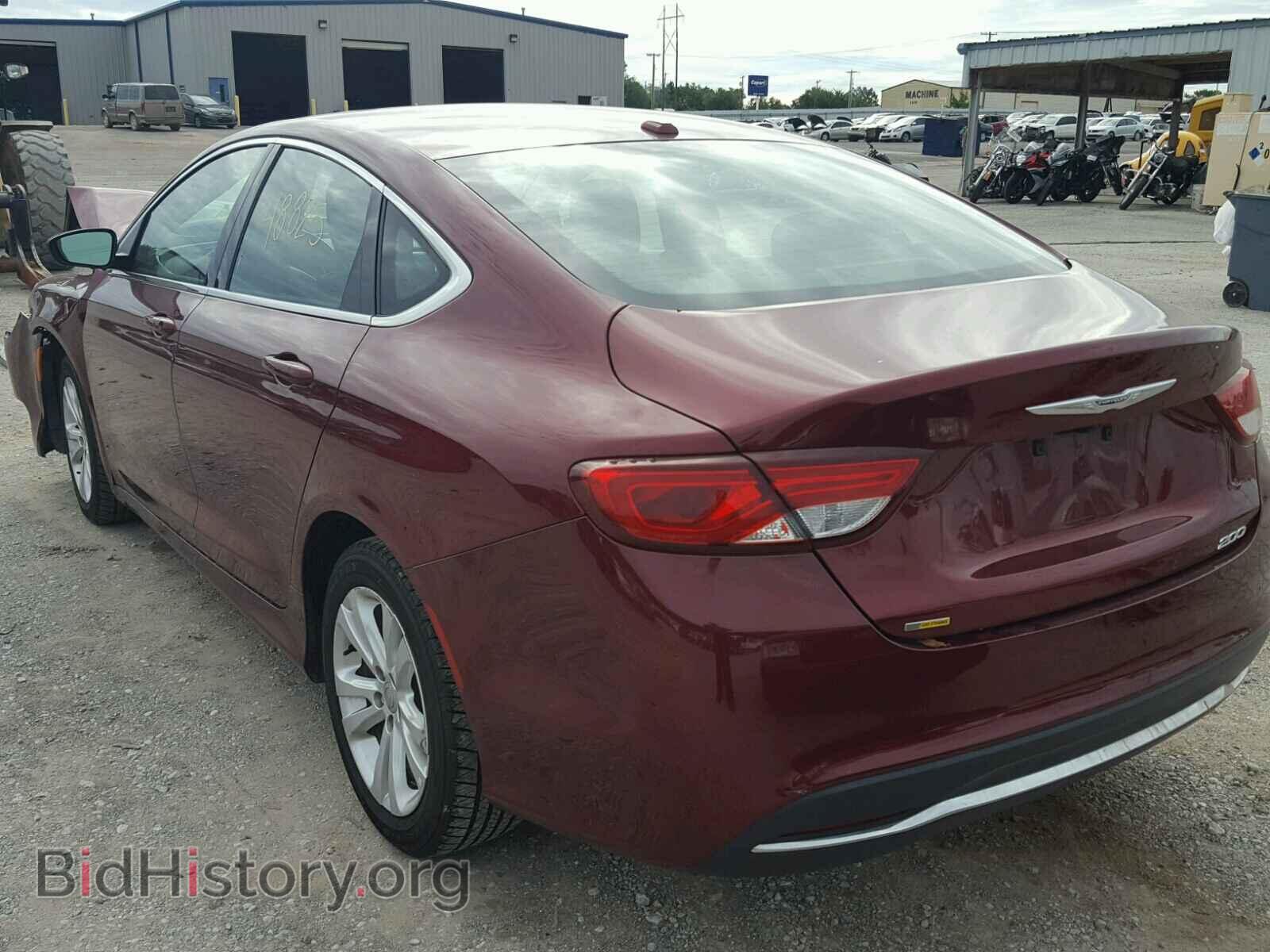 2015 CHRYSLER 200 - VIN: 1C3CCCAB9FN631299 - Фото 3
