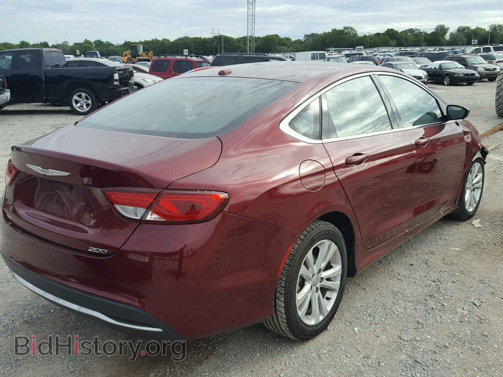 2015 CHRYSLER 200 - VIN: 1C3CCCAB9FN631299 - Фото 4