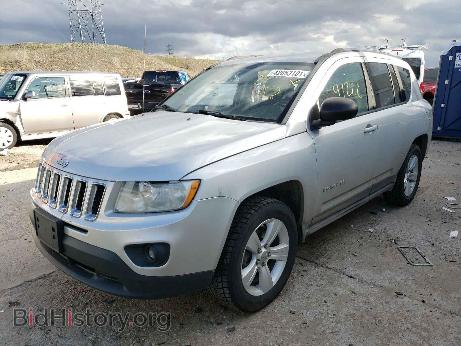 2012 JEEP COMPASS - VIN: 1C4NJCBA2CD565681 - Фото 2