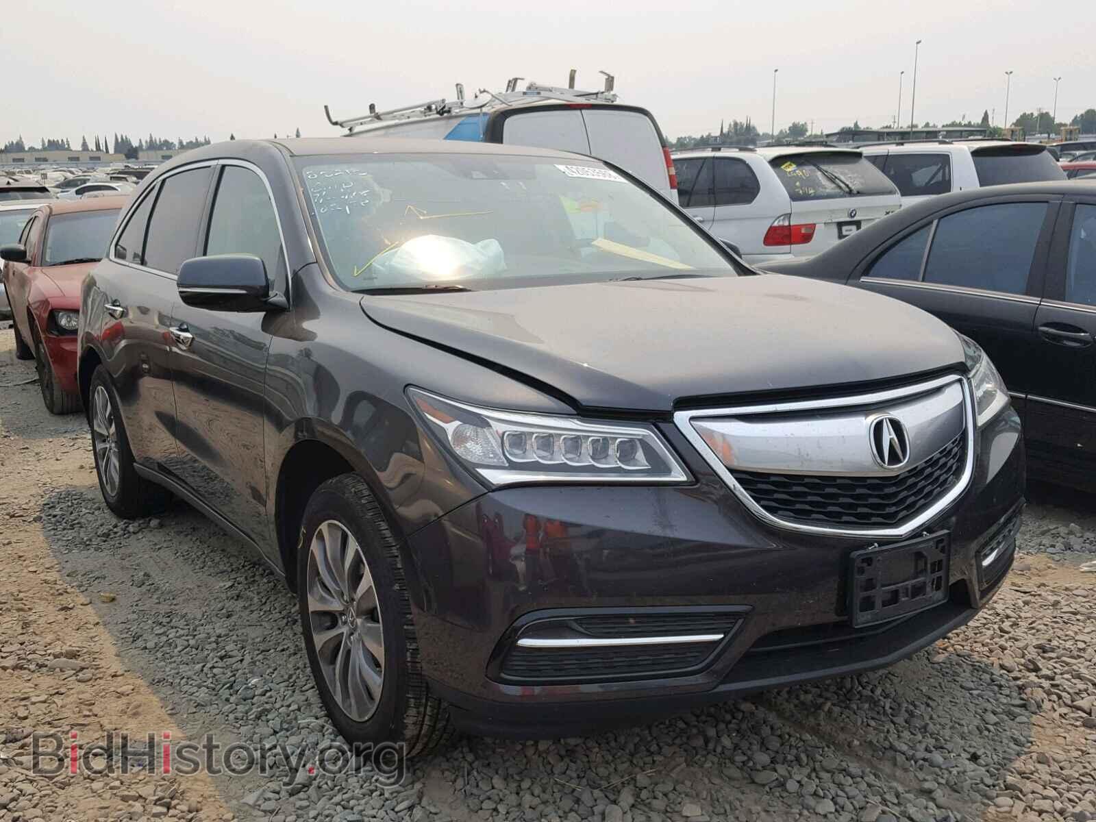Фотография 5FRYD4H47EB023773 - ACURA MDX 2014