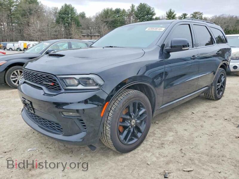 2021 Dodge DURANGO GT (VIN 1C4RDJDG3MC557451) — фото 1 из 14, Copart, повреждение: задняя часть