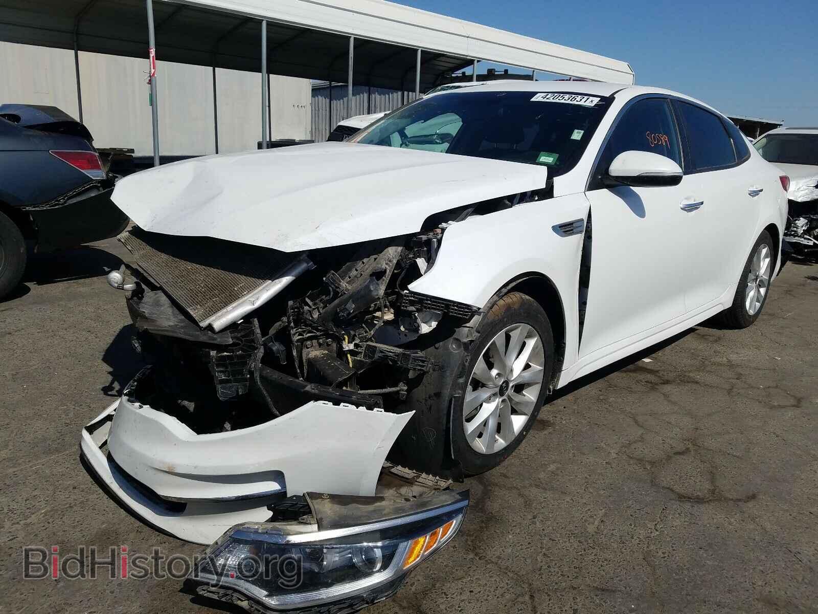 2017 KIA OPTIMA - VIN: 5XXGT4L34HG154658 - Фото 2