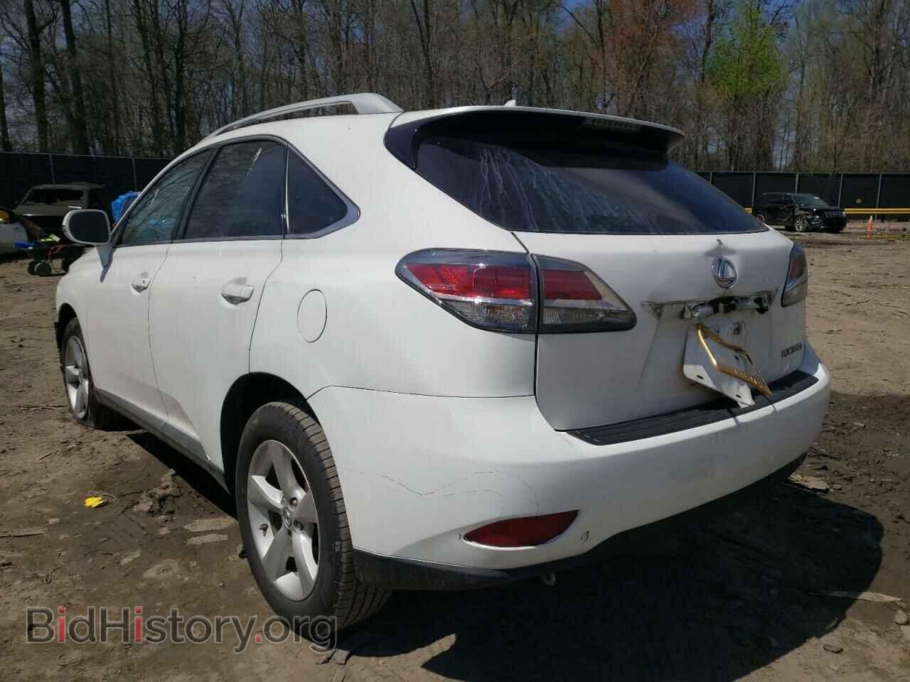 2013 LEXUS RX350 - VIN: 2T2BK1BA3DC198580 - Фото 3