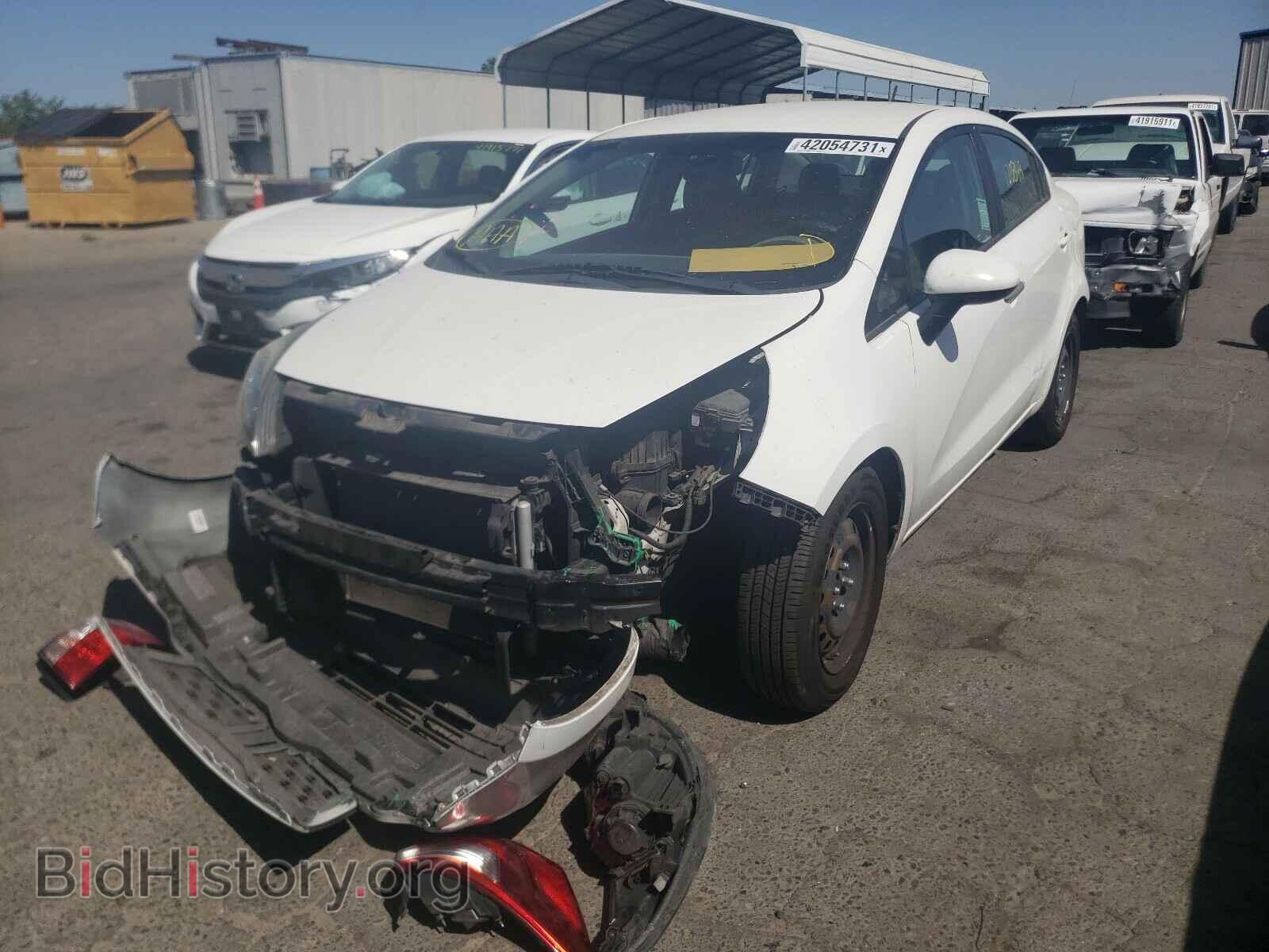 2015 KIA RIO - VIN: KNADM4A39F6460668 - Фото 2