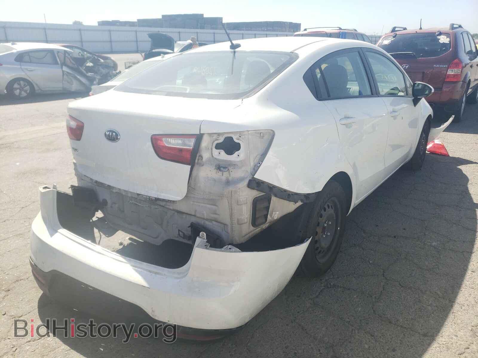 2015 KIA RIO - VIN: KNADM4A39F6460668 - Фото 4