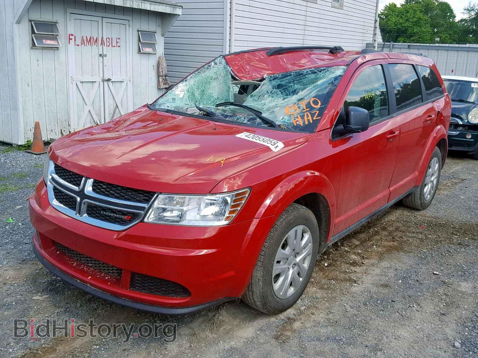 2017 DODGE JOURNEY SE - VIN: 3C4PDCAB5HT603562 - Фото 2