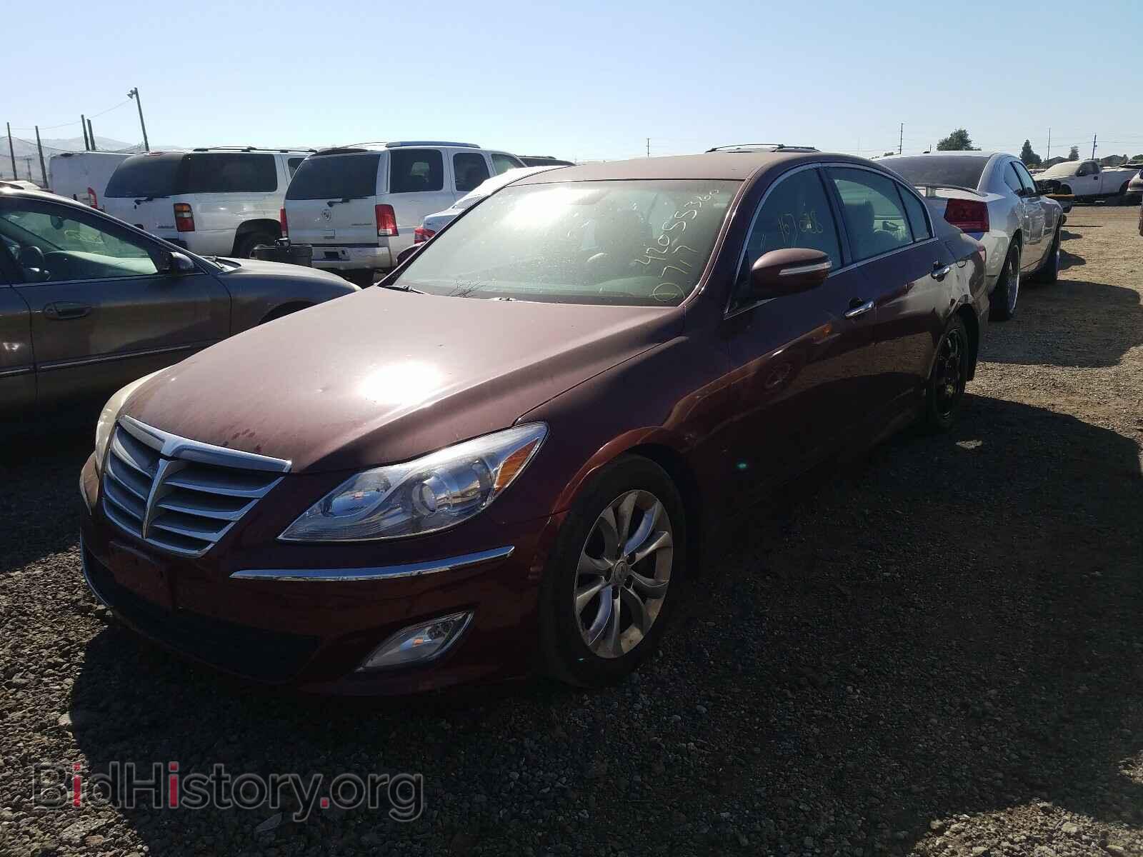 2012 HYUNDAI GENESIS - VIN: KMHGC4DD7CU191712 - Фото 2