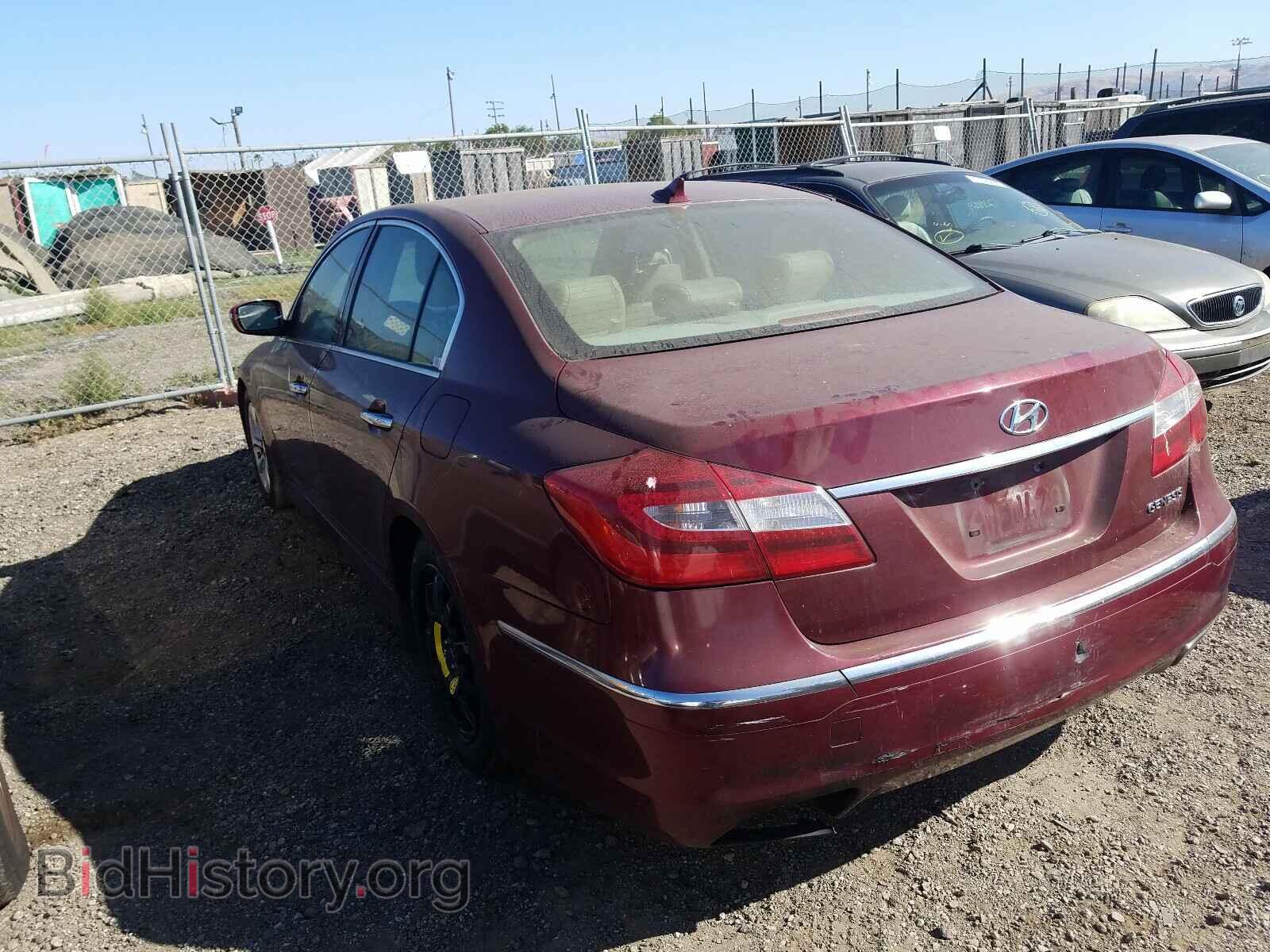2012 HYUNDAI GENESIS - VIN: KMHGC4DD7CU191712 - Фото 3