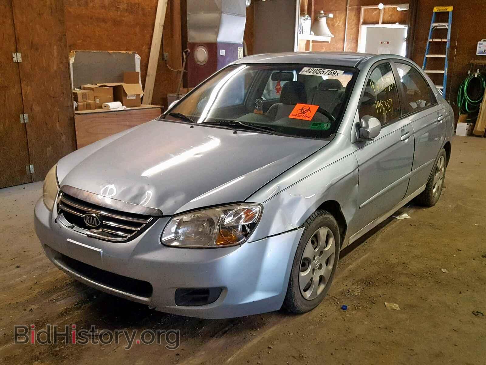 2007 KIA SPECTRA EX - VIN: KNAFE121275410185 - Фото 2