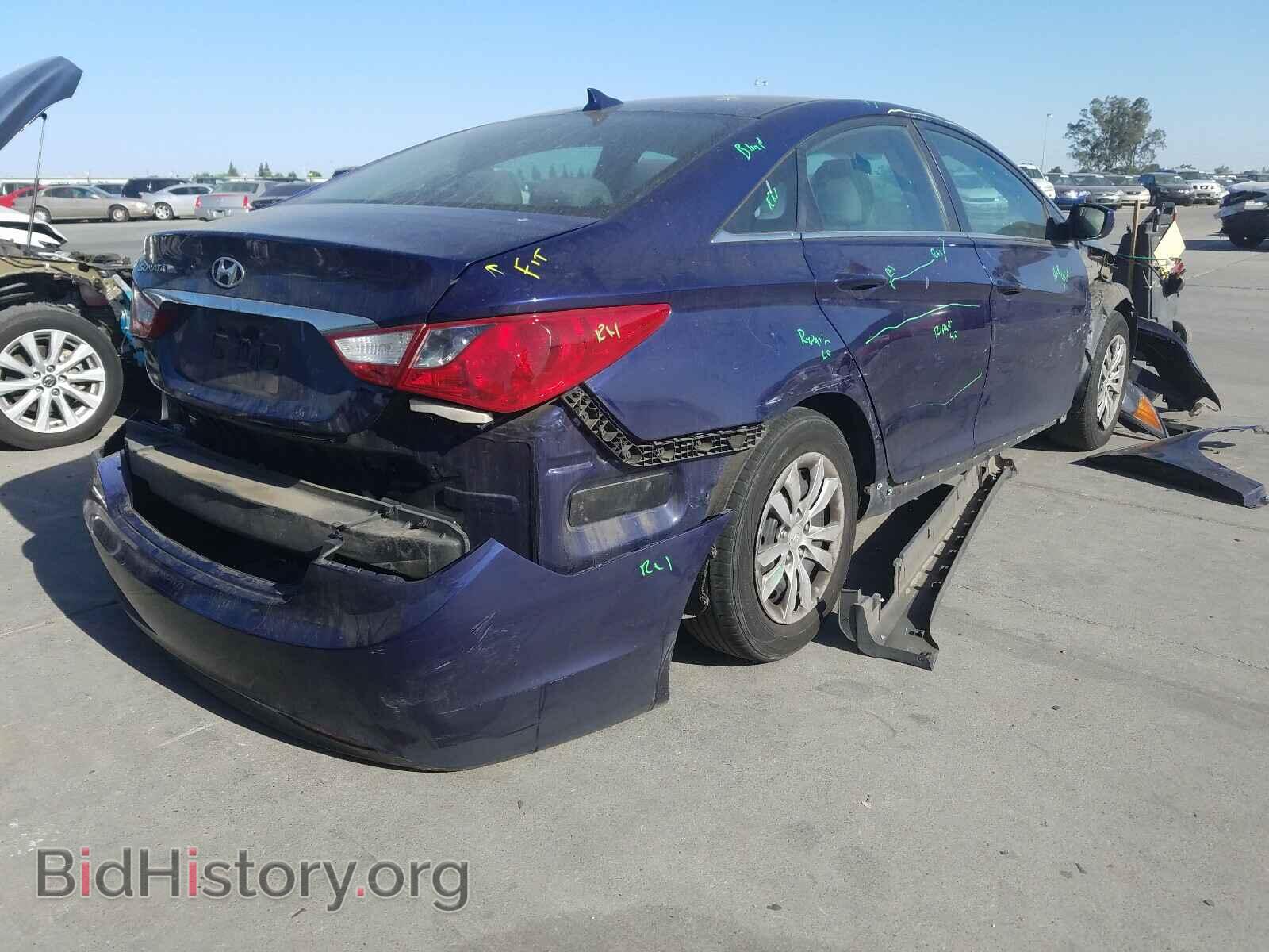 2012 HYUNDAI SONATA - VIN: 5NPEB4AC4CH432985 - Фото 4