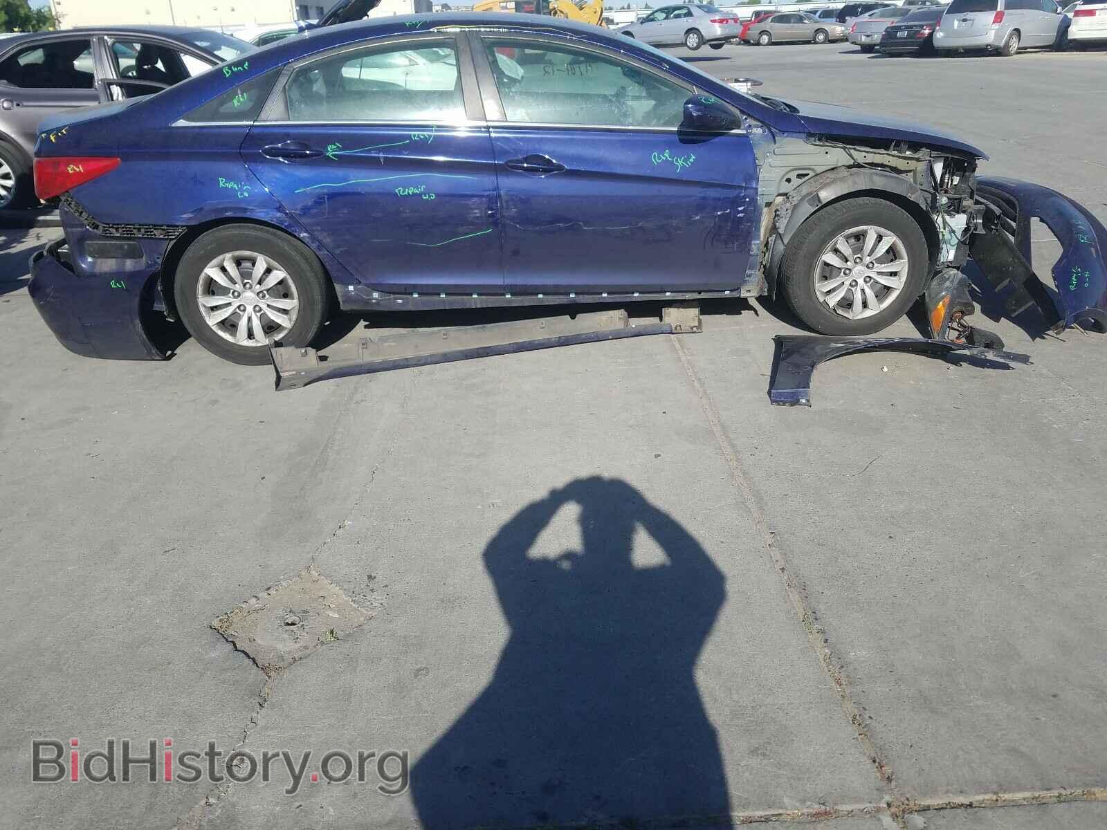 2012 HYUNDAI SONATA - VIN: 5NPEB4AC4CH432985 - Фото 9