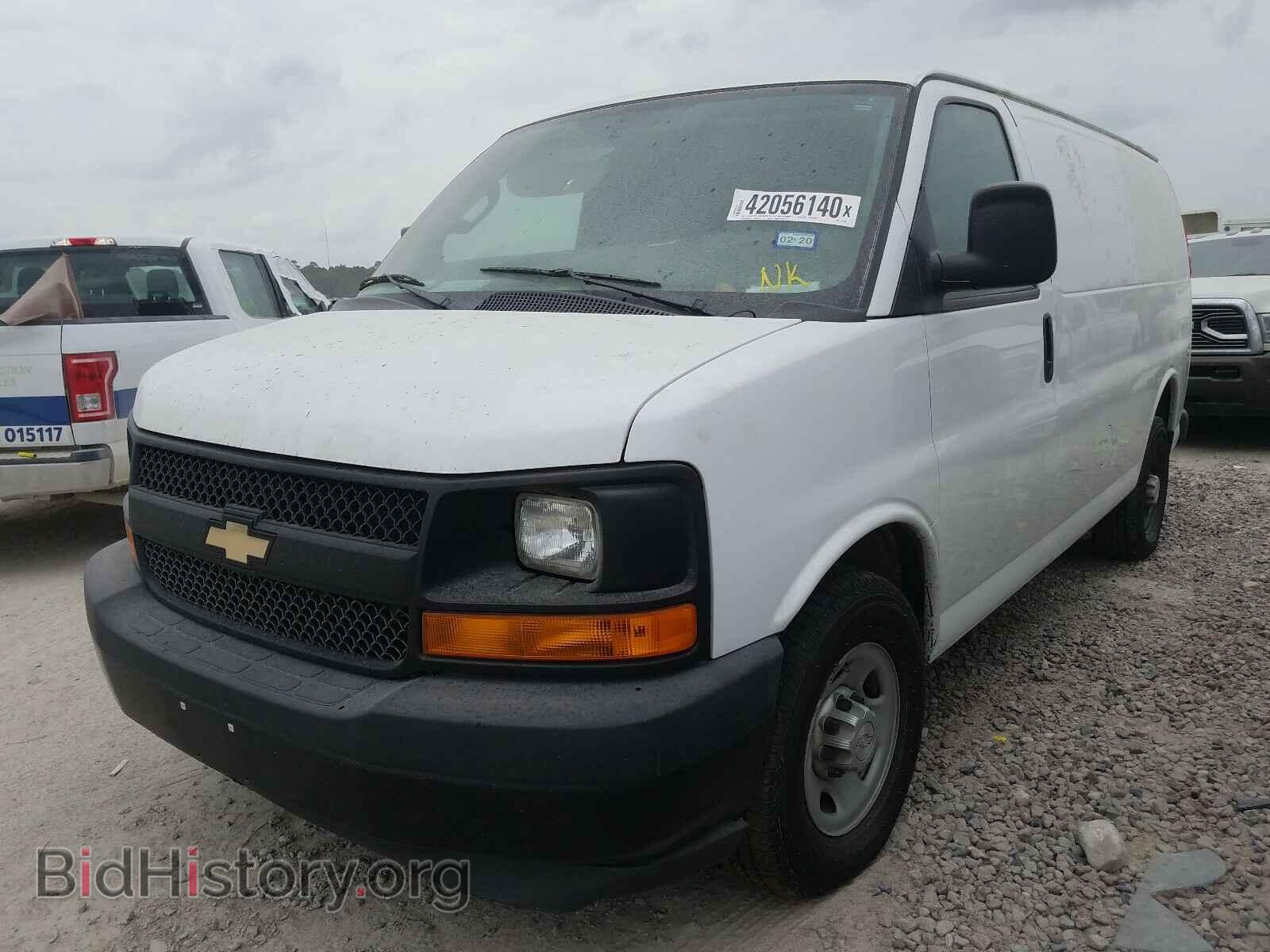 2017 CHEVROLET EXPRESS - VIN: 1GCWGAFF3H1118119 - Фото 2