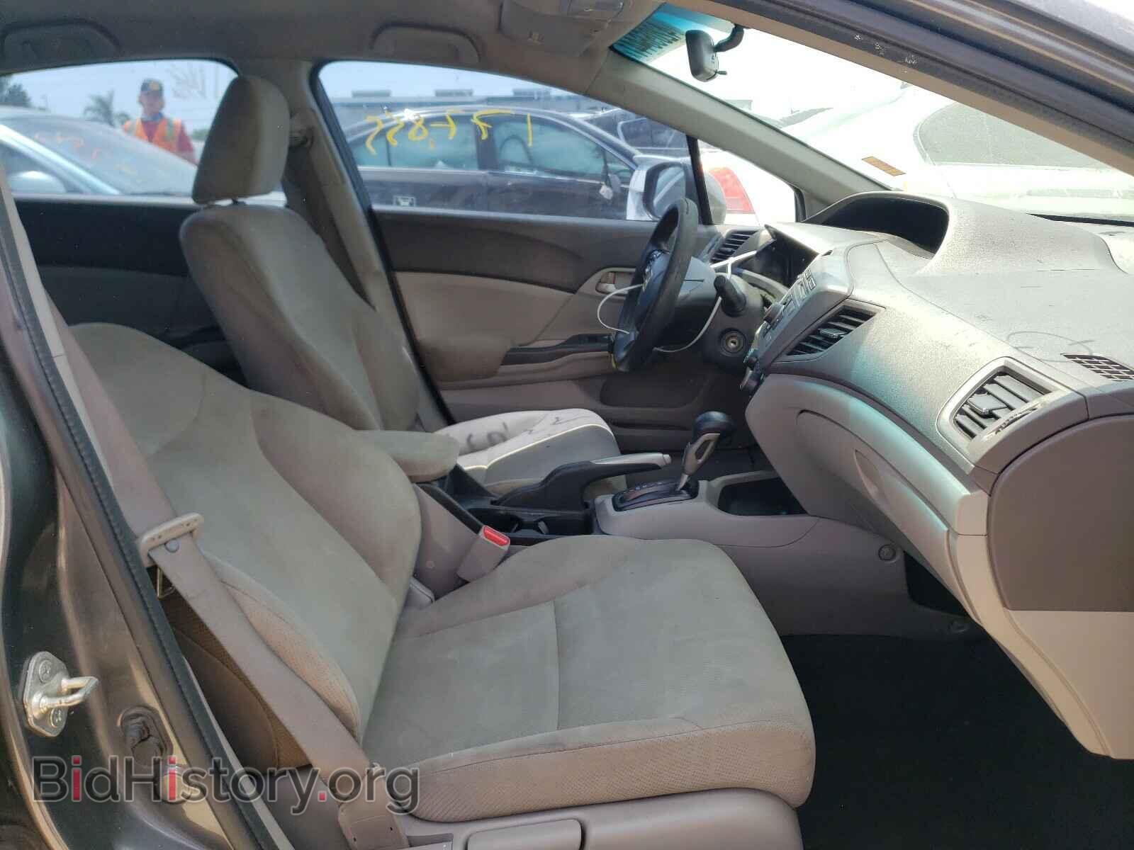 2012 HONDA CIVIC - VIN: 2HGFB2F57CH566886 - Фото 5